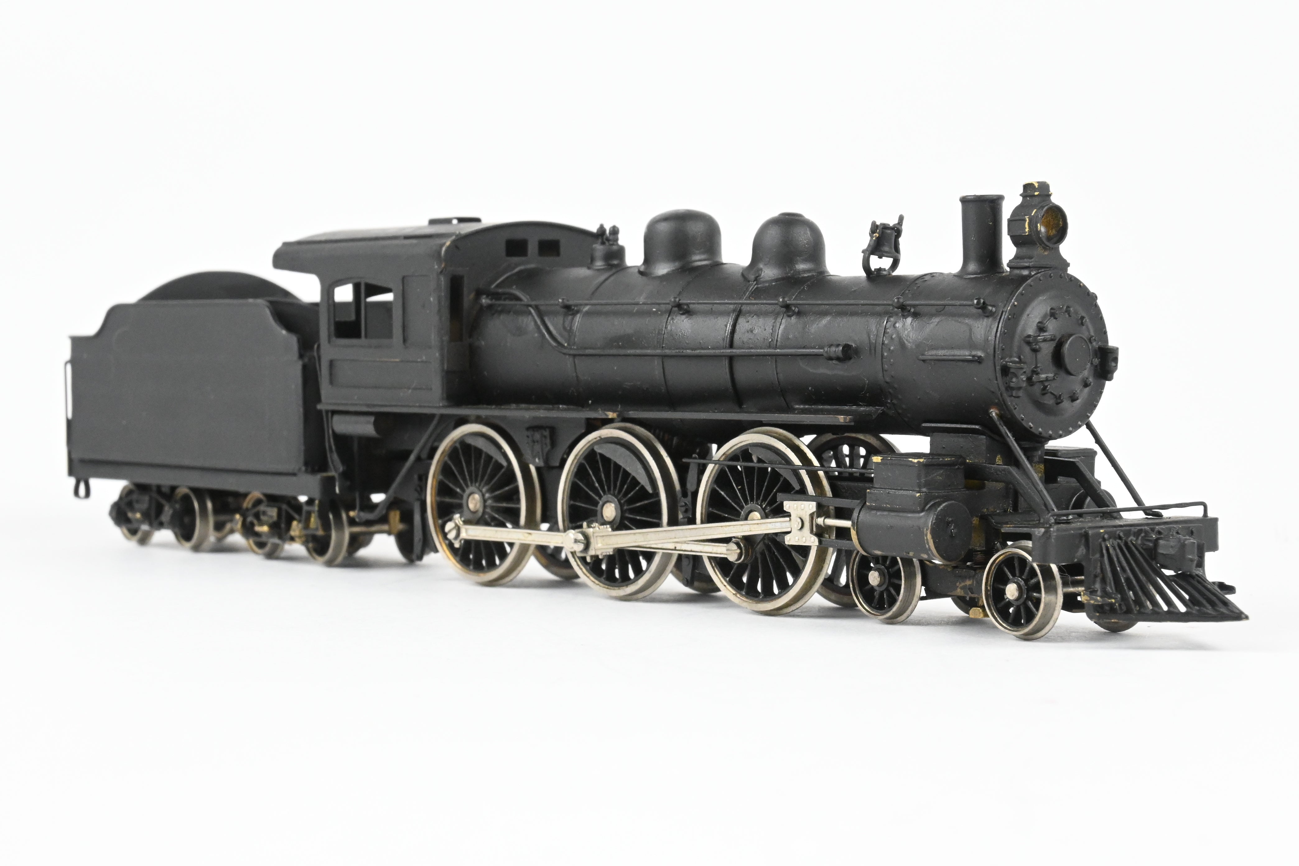 HO Scale Brass Ken Kidder Lake Shore & Michigan Southern (LS&MS) - New York Central (NYC) 4-6-0 Custom Painted and Unlettered Model Train
