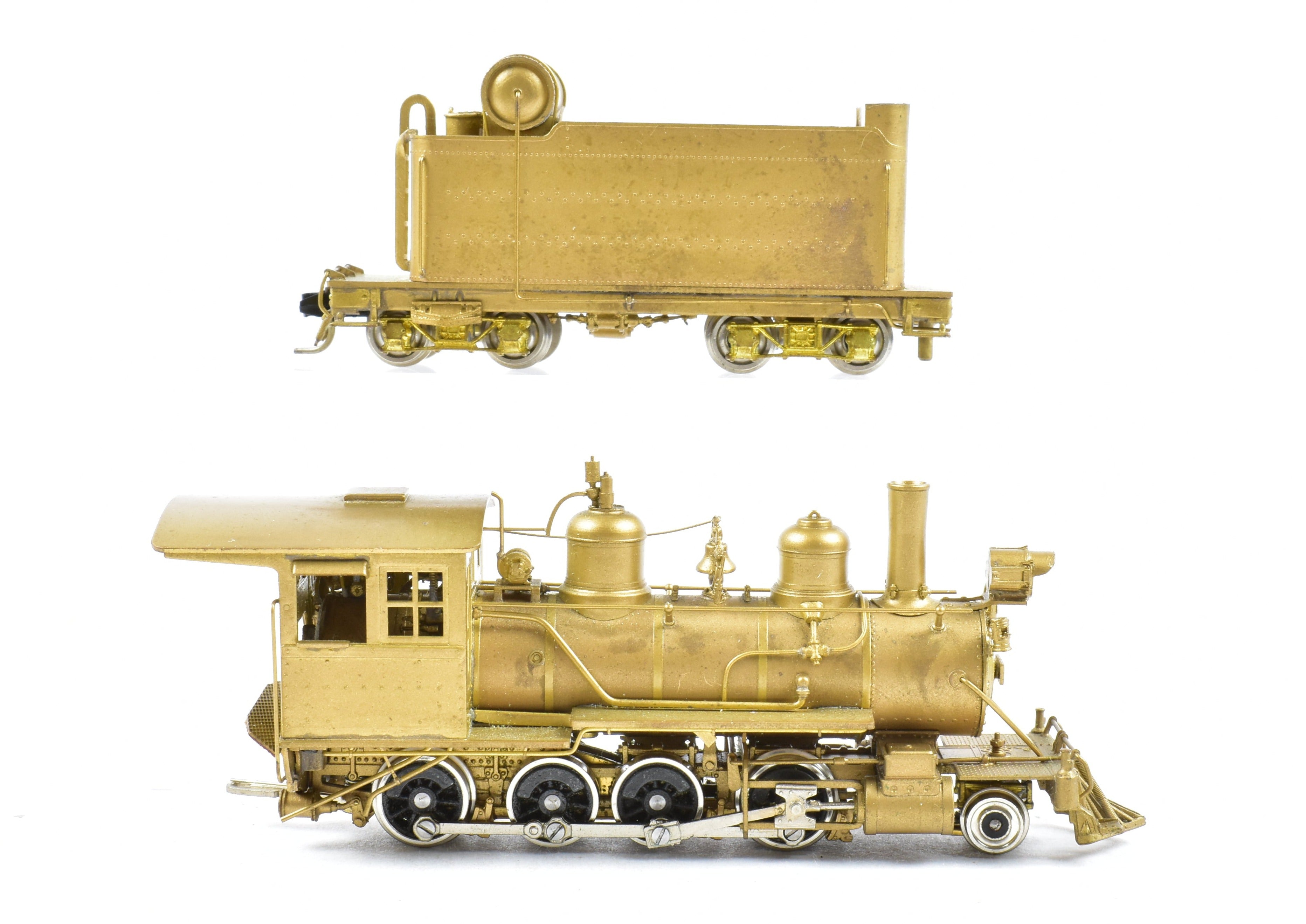 HOn3 Brass Westside D&RGW C-16 2-8-0 #268 Late Run with Improved Details