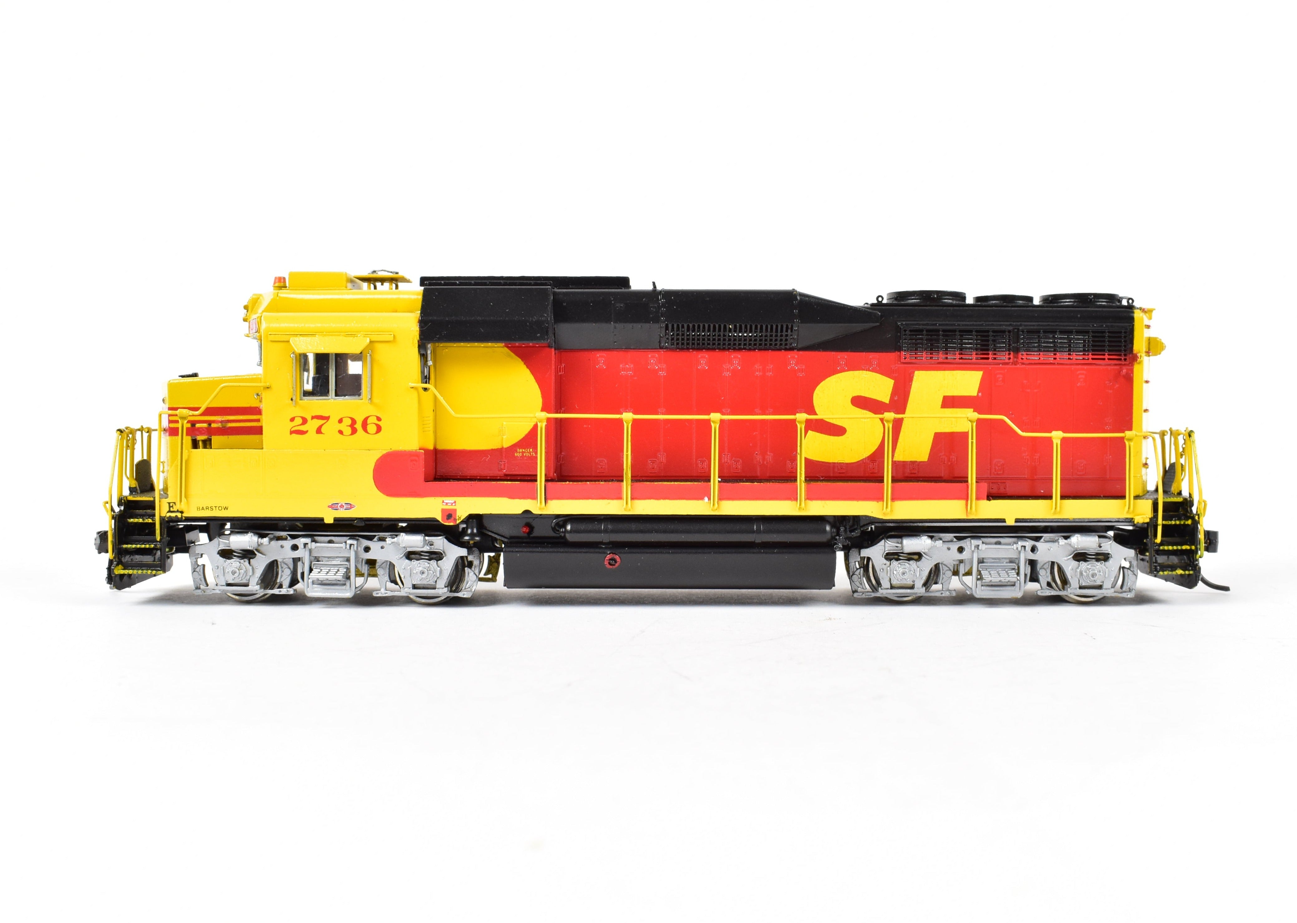 HO Scale Brass Model Train by Overland Models Inc. (OMI) - AT&SF Santa Fe EMD GP30u Rebuild in SPSF Merger Kodachrome Paint Scheme