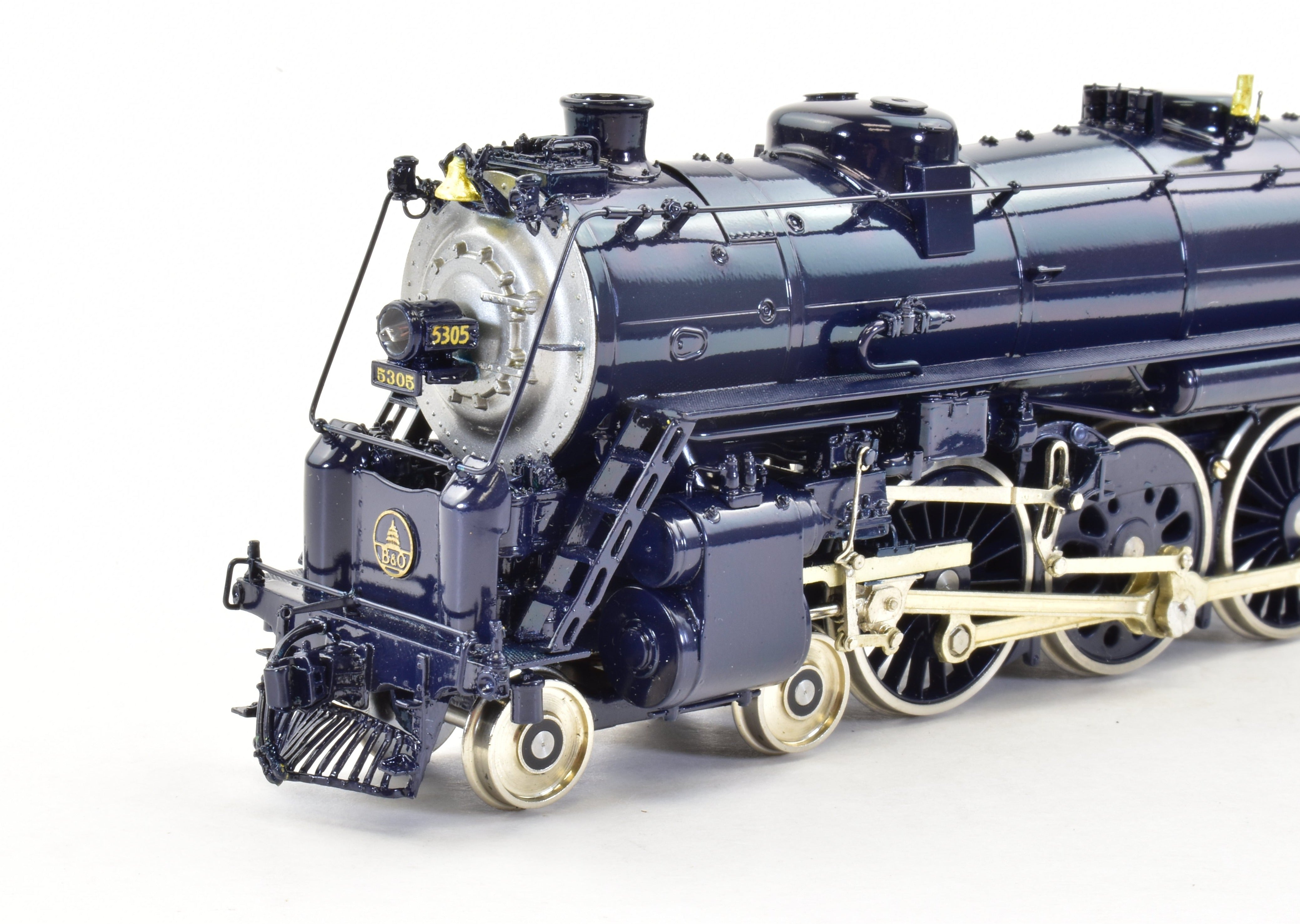 HO Scale Brass Key Imports B&O (Baltimore & Ohio) P-7C 4-6-2 Pacific Custom Series Steam Locomotive Model #47 FP