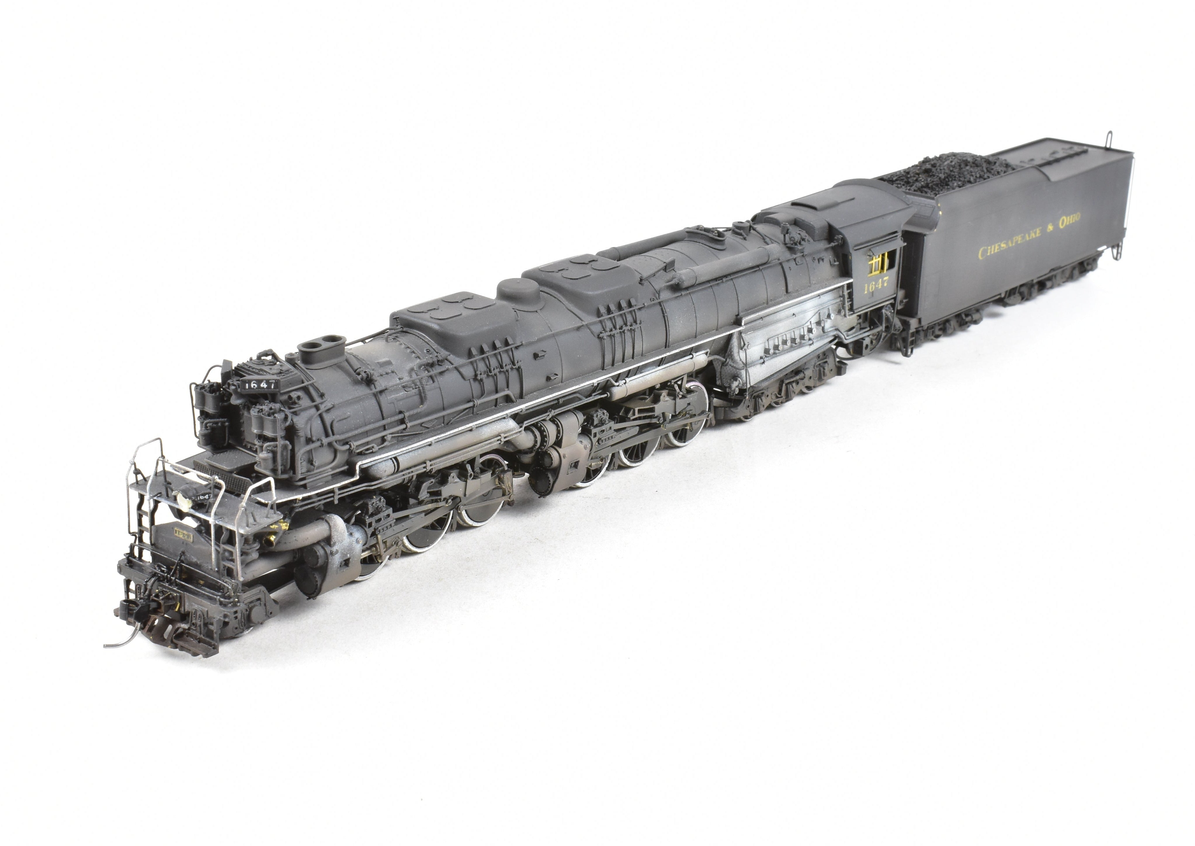 HO Brass Key Imports C&O Chesapeake & Ohio 2-6-6-6 Allegheny #1647 DCC Sound Model