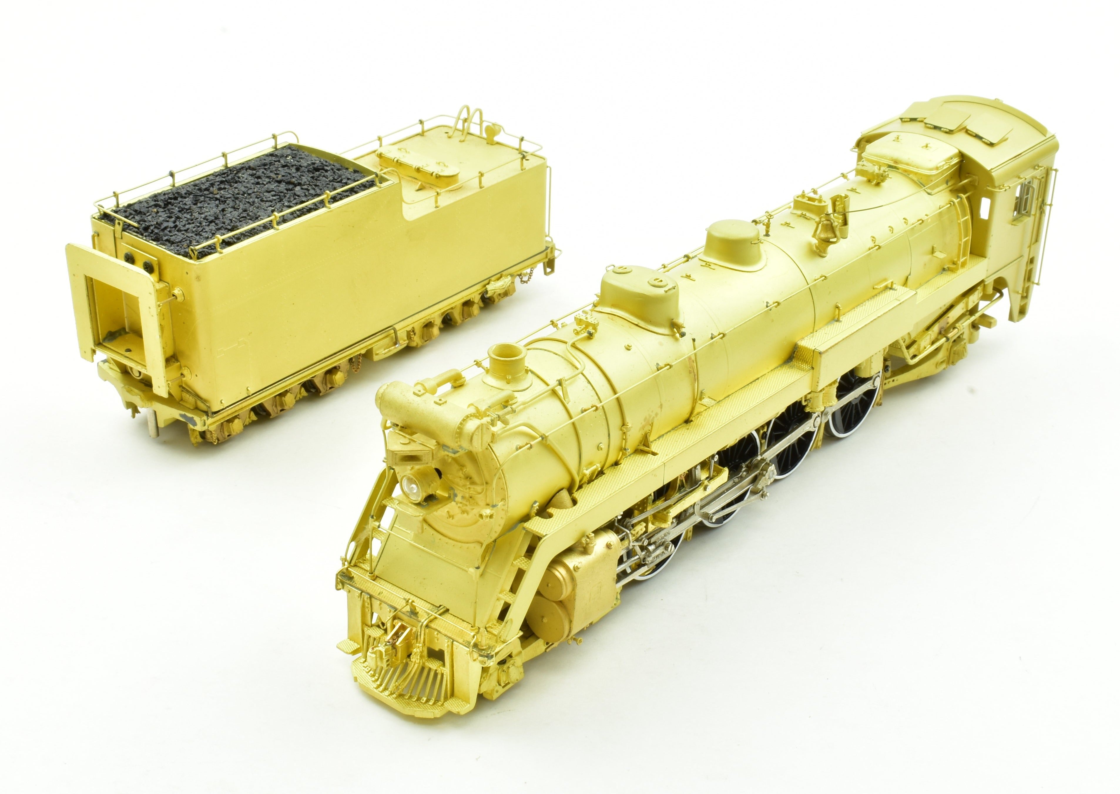 HO Scale Brass Model Van Hobbies CNR - Canadian National Railway U-1-b 4-8-2 #6028 Mountain Locomotive Collectible