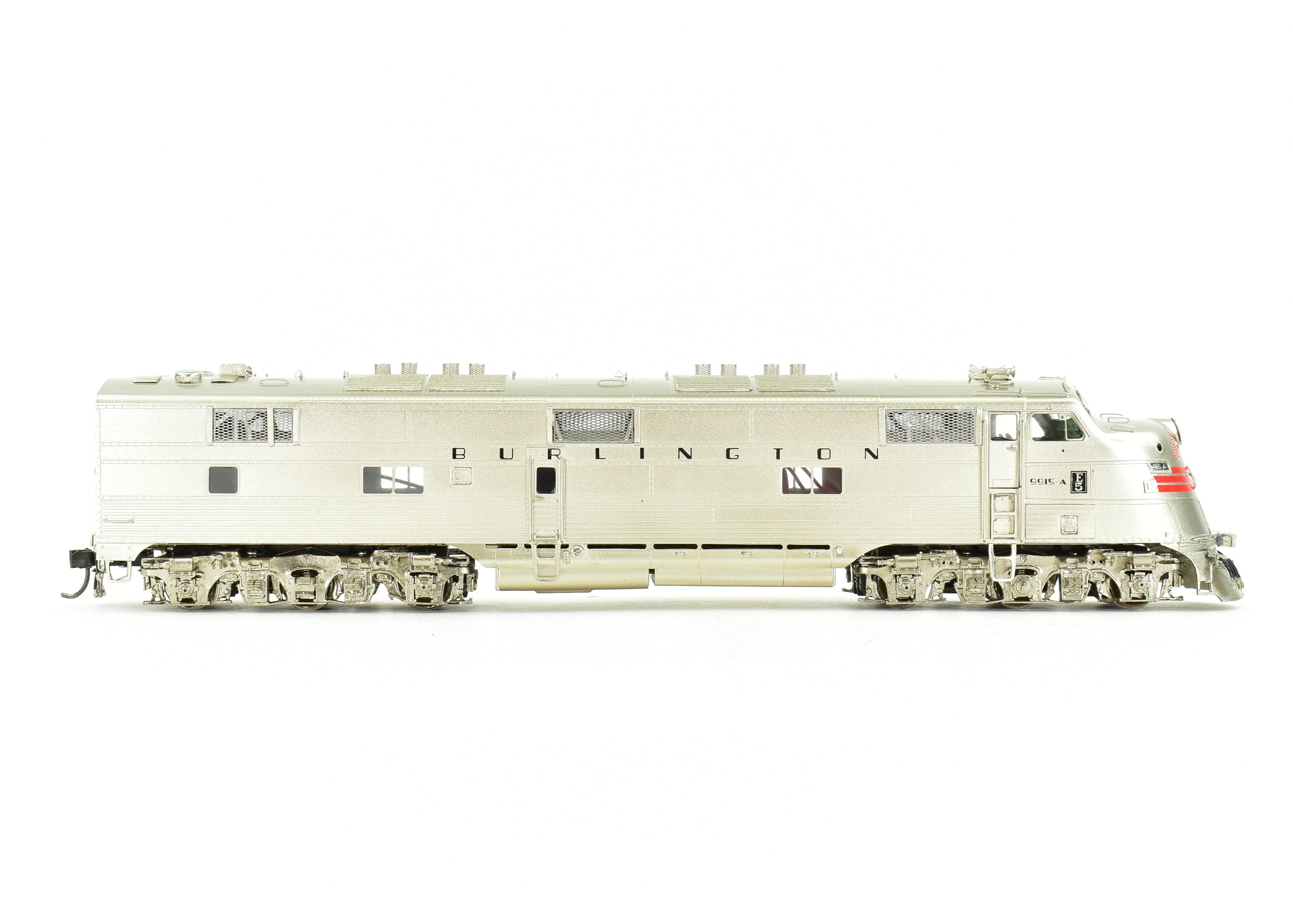 HO Scale Brass OMI - Overland Models, Inc. Burlington Route (CB&Q) EMD E5A Locomotive, 1960 Era, Custom - Finished No. 9915A