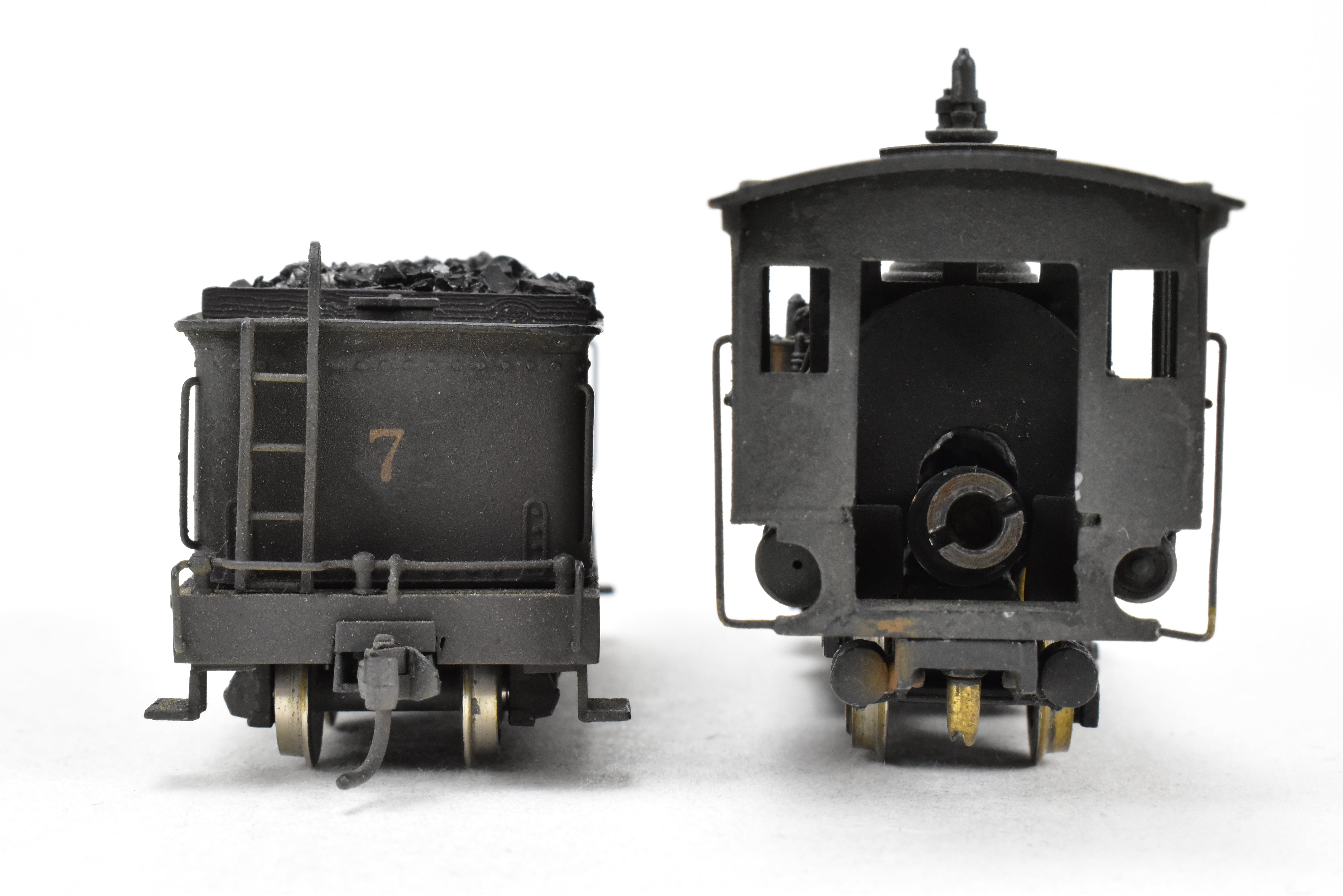 HOn3 Brass Porter Mogul 2-6-0 CP Model by Far East Distributors, Custom Modified
