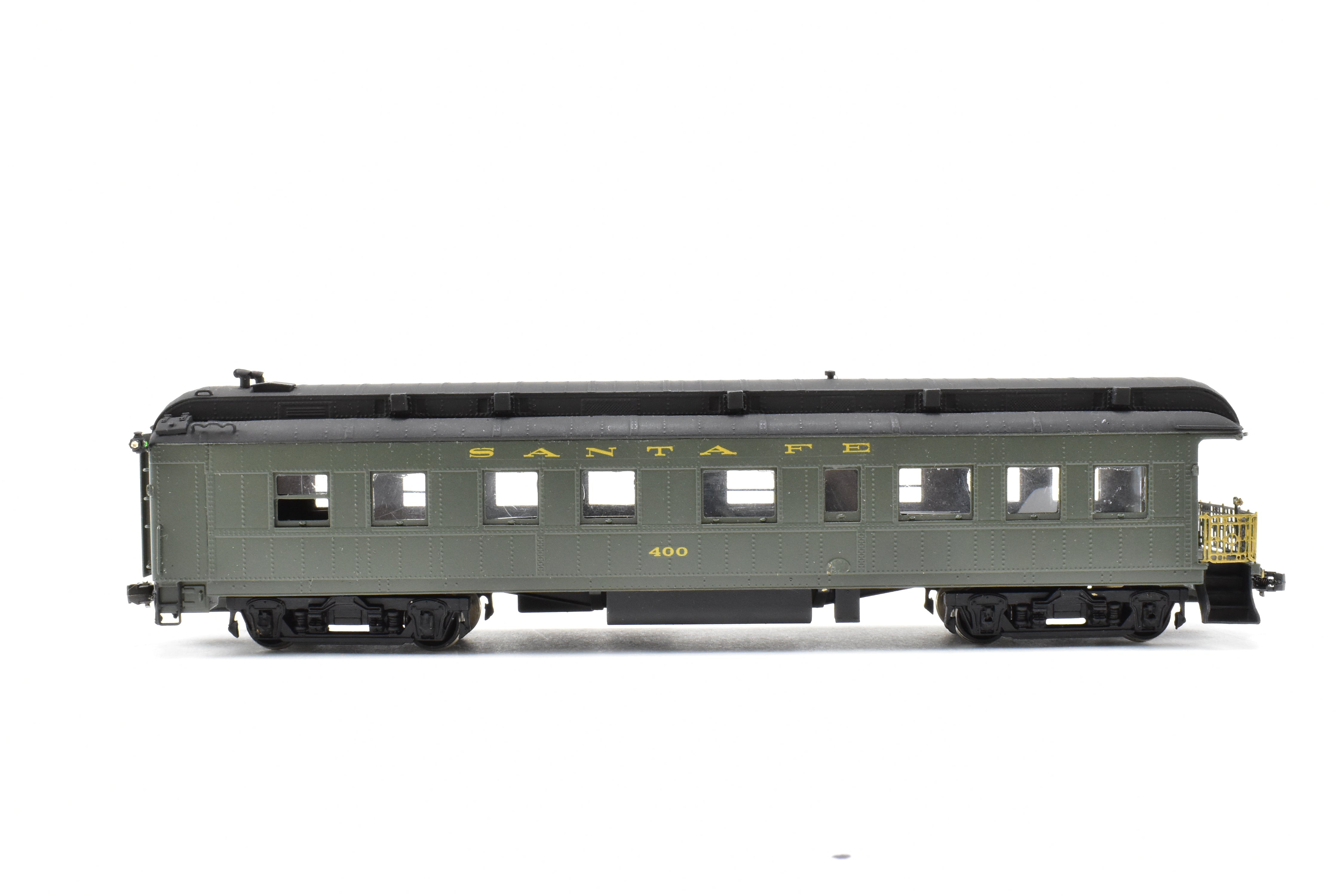 Custom Painted HO Brass Hallmark ATSF Santa Fe Superintendent's Business Car #400