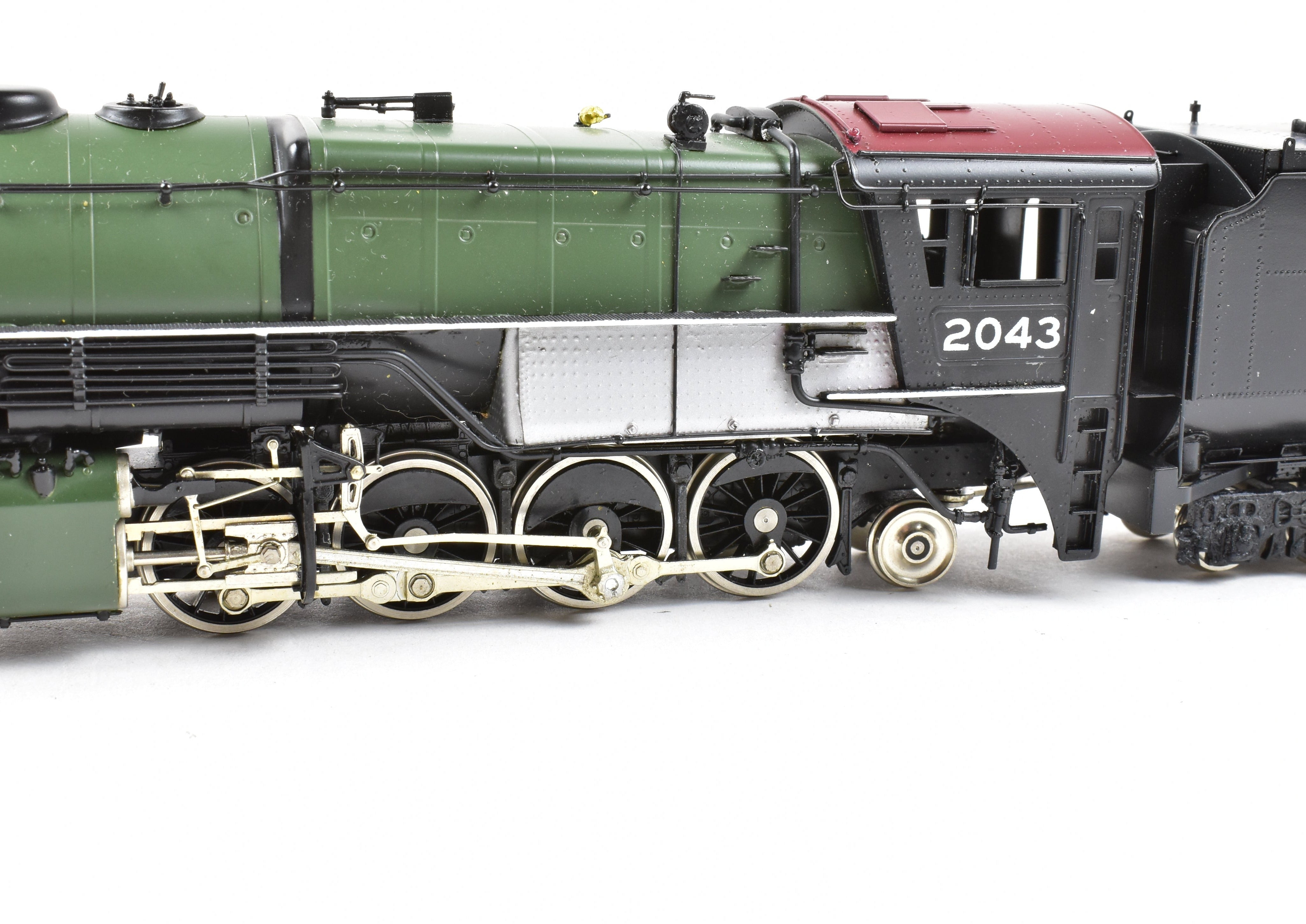 HO Scale Brass Model Train - Oriental Limited GN Great Northern R - 1 2 - 8 - 8 - 2 Closed Cab Version Freight Locomotive