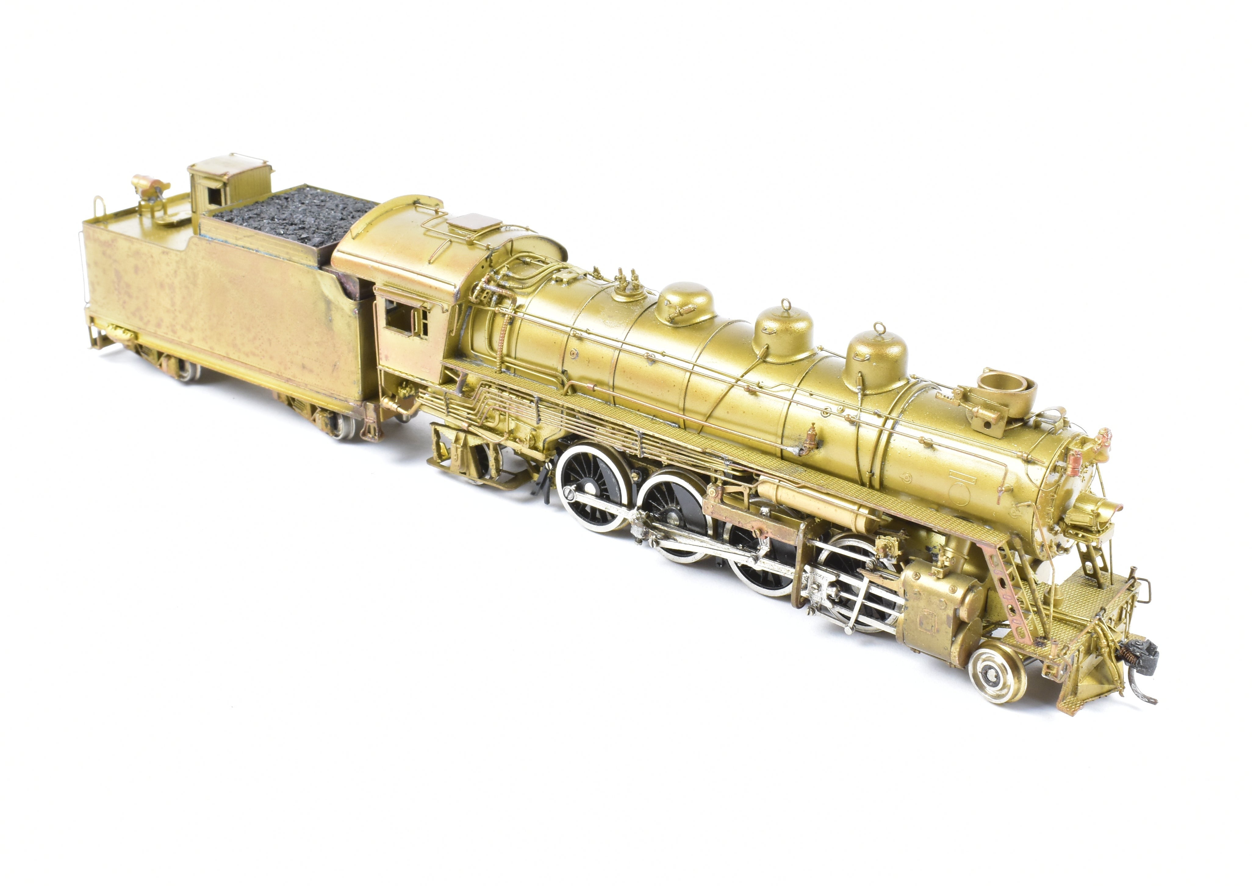 HO Scale Brass Key Imports D&RGW - Denver & Rio Grande Western K - 59 Class 2 - 8 - 2 Mikado Model Train