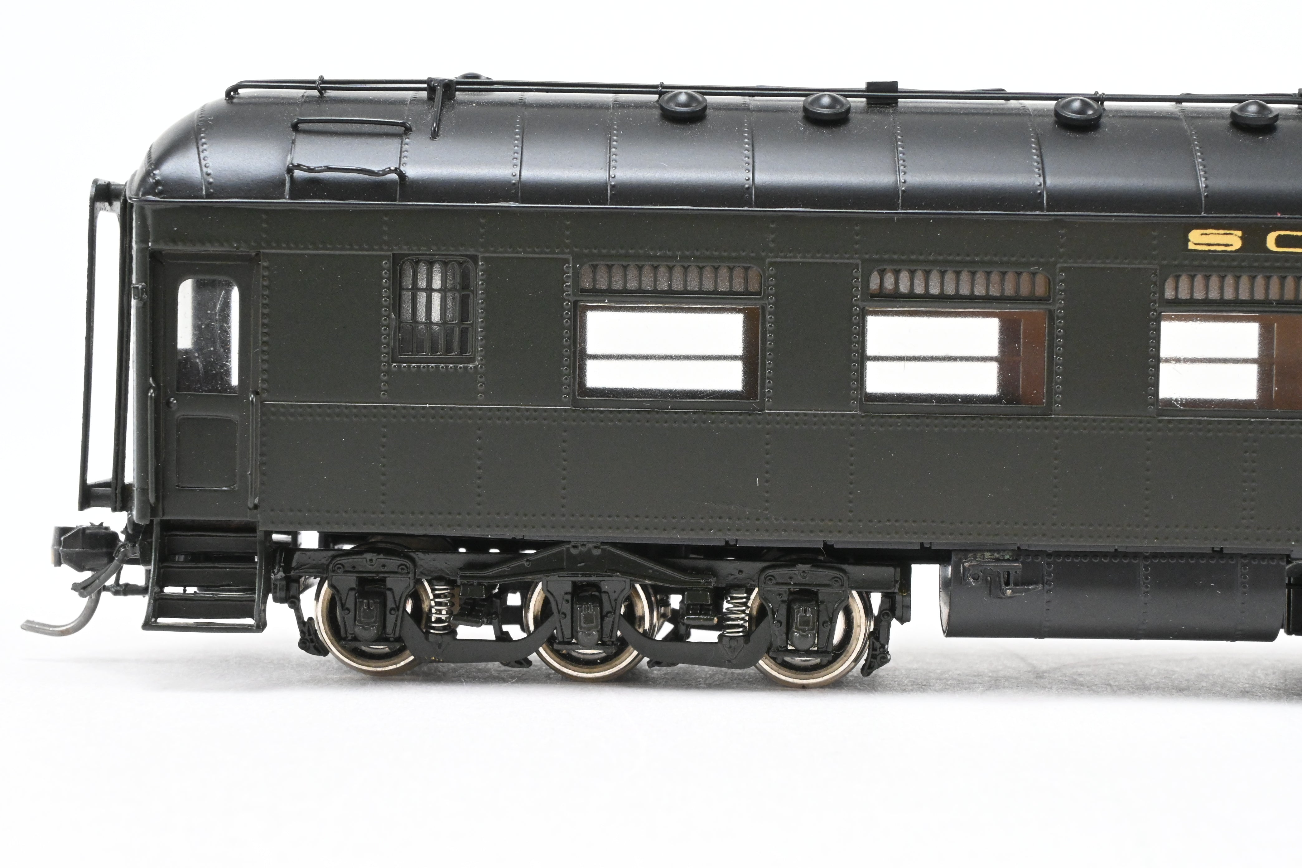 HO Scale Brass Precision Scale Co. Model of Southern Pacific Harriman CS 72' Observation Car Class 70 - O - 1, FP SP 2904