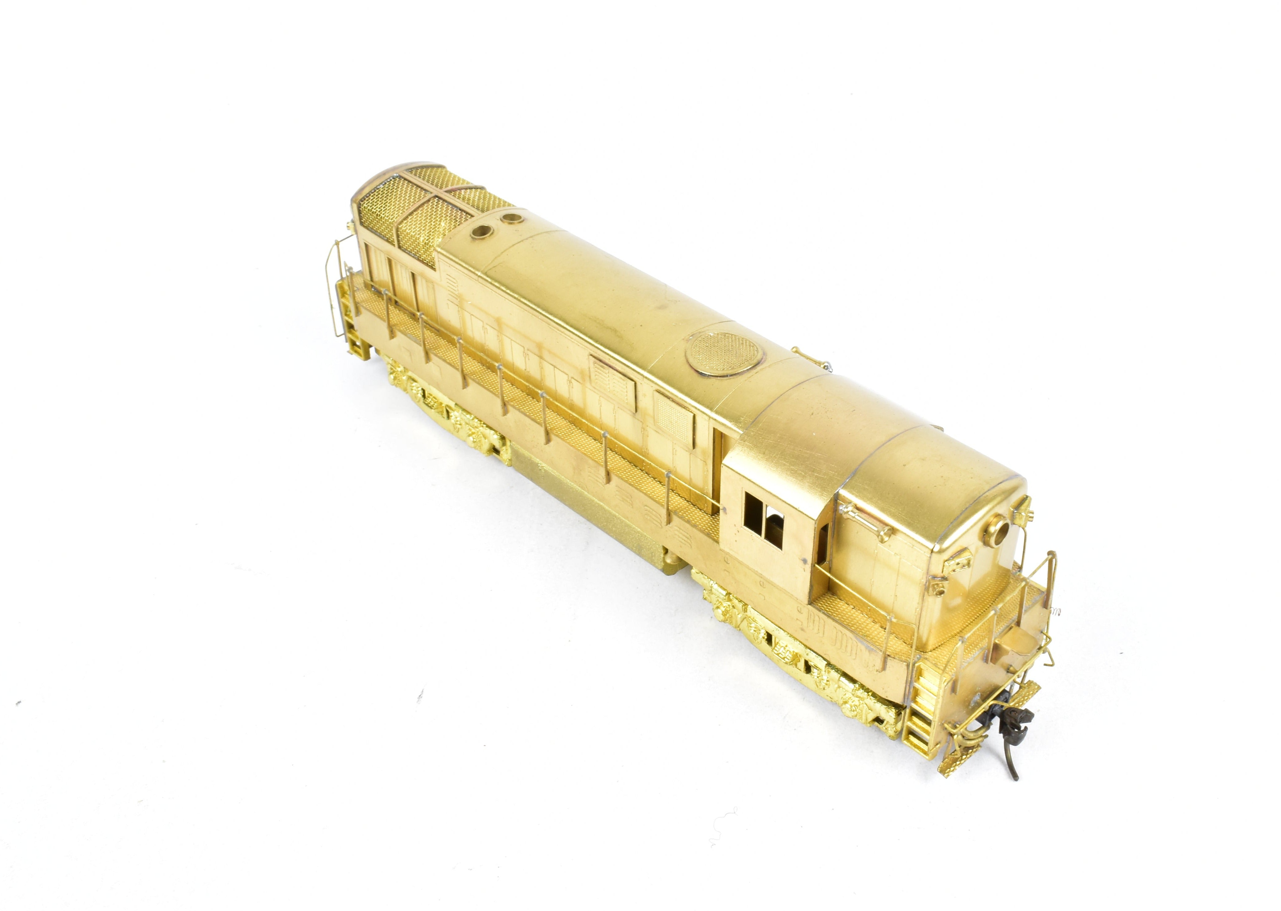 1970s HO Brass Red Ball Baby Trainmaster H-16-44 Model by Fairbanks Morse