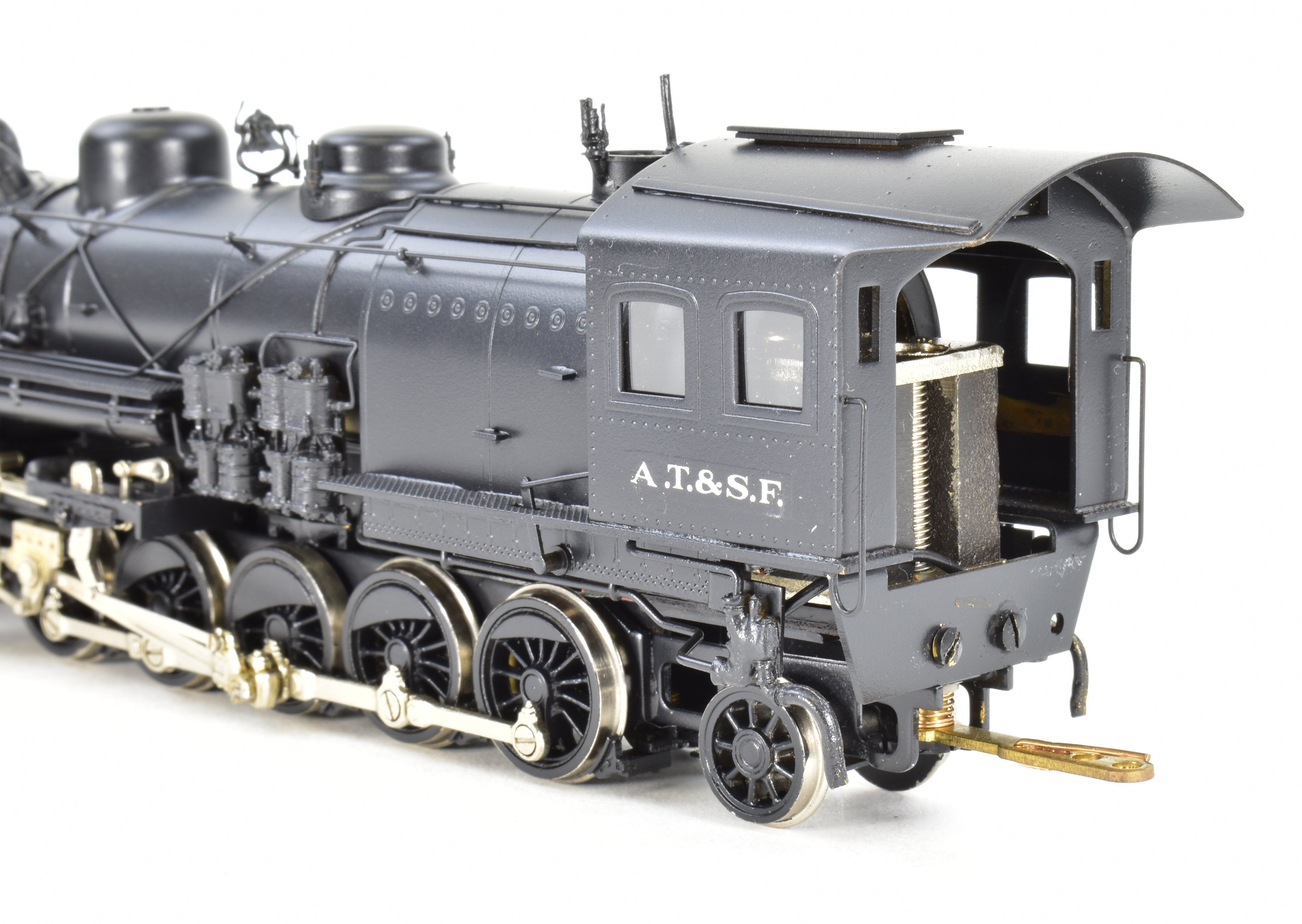HO Scale Brass Model Train from Westside Model Co. - ATSF Santa Fe 2-10-10-2 Professionally Painted with Run Number 3000