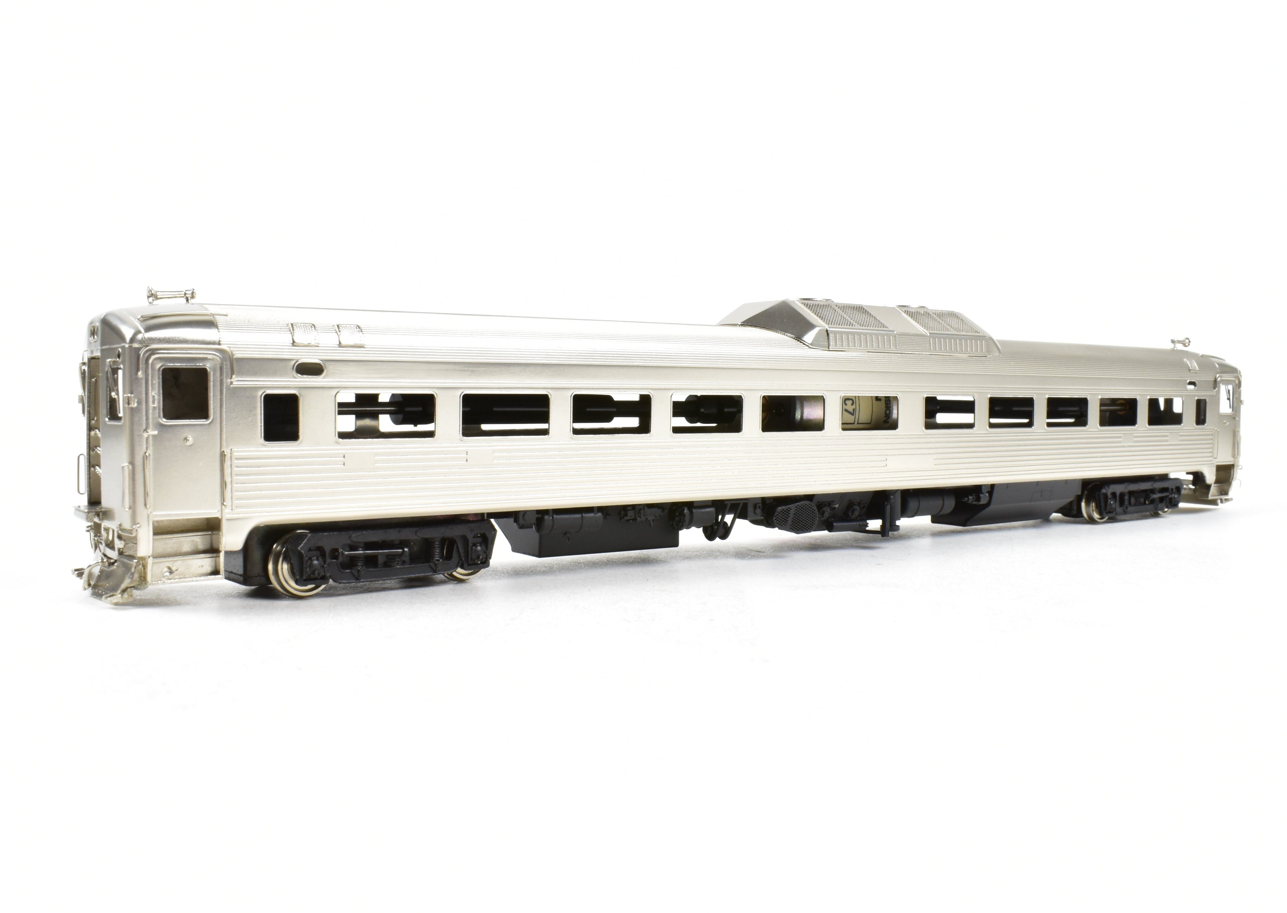 High - Quality HO Scale Brass Hallmark Models of C&NW (Chicago & North Western) or C&O (Chesapeake & Ohio) Budd RDC - 1 Rail Diesel Car in Original Configuration