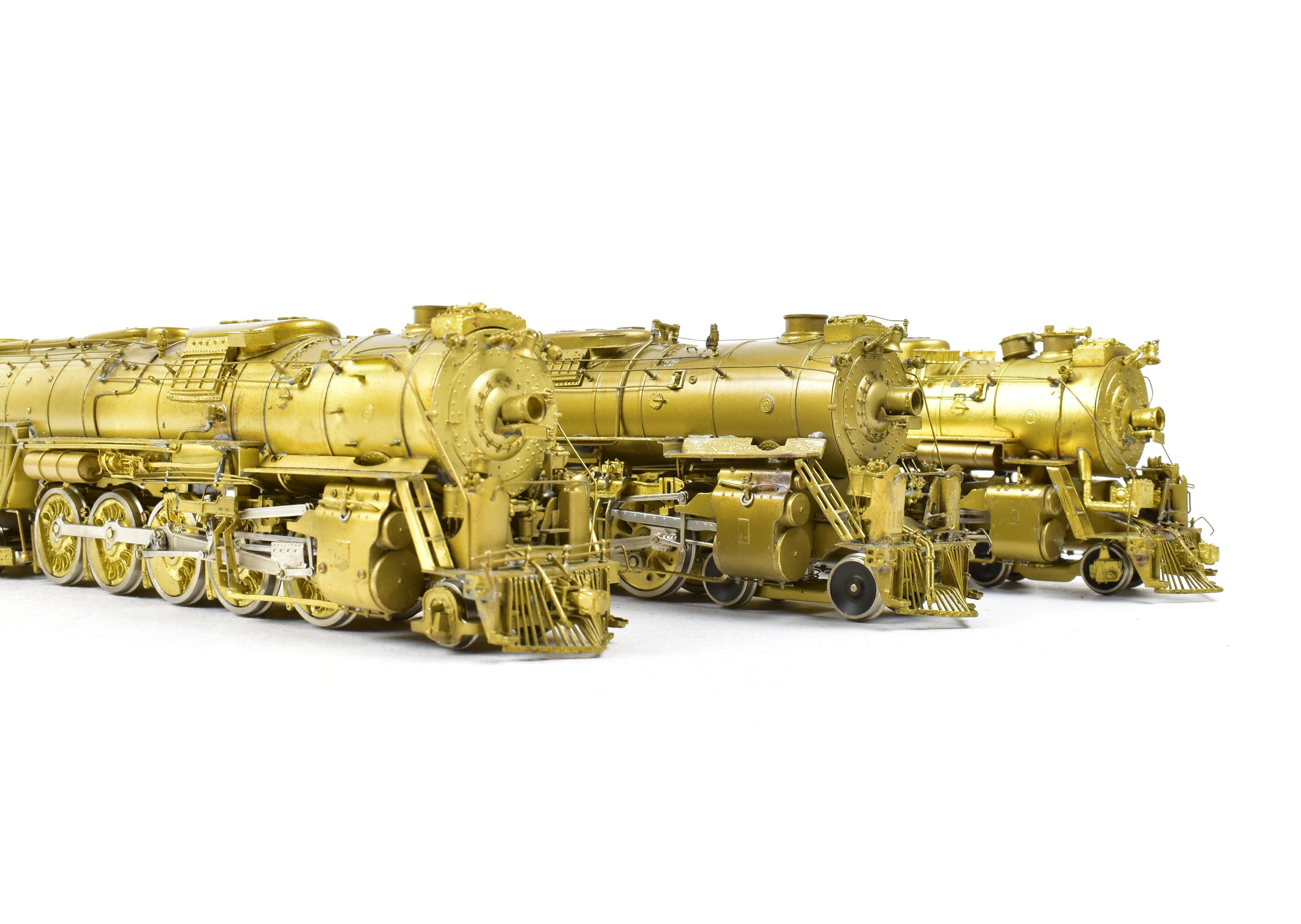 HO Brass Westside Model Co. ATSF Santa Fe Fleetwood Classic Steam Locomotive Set
