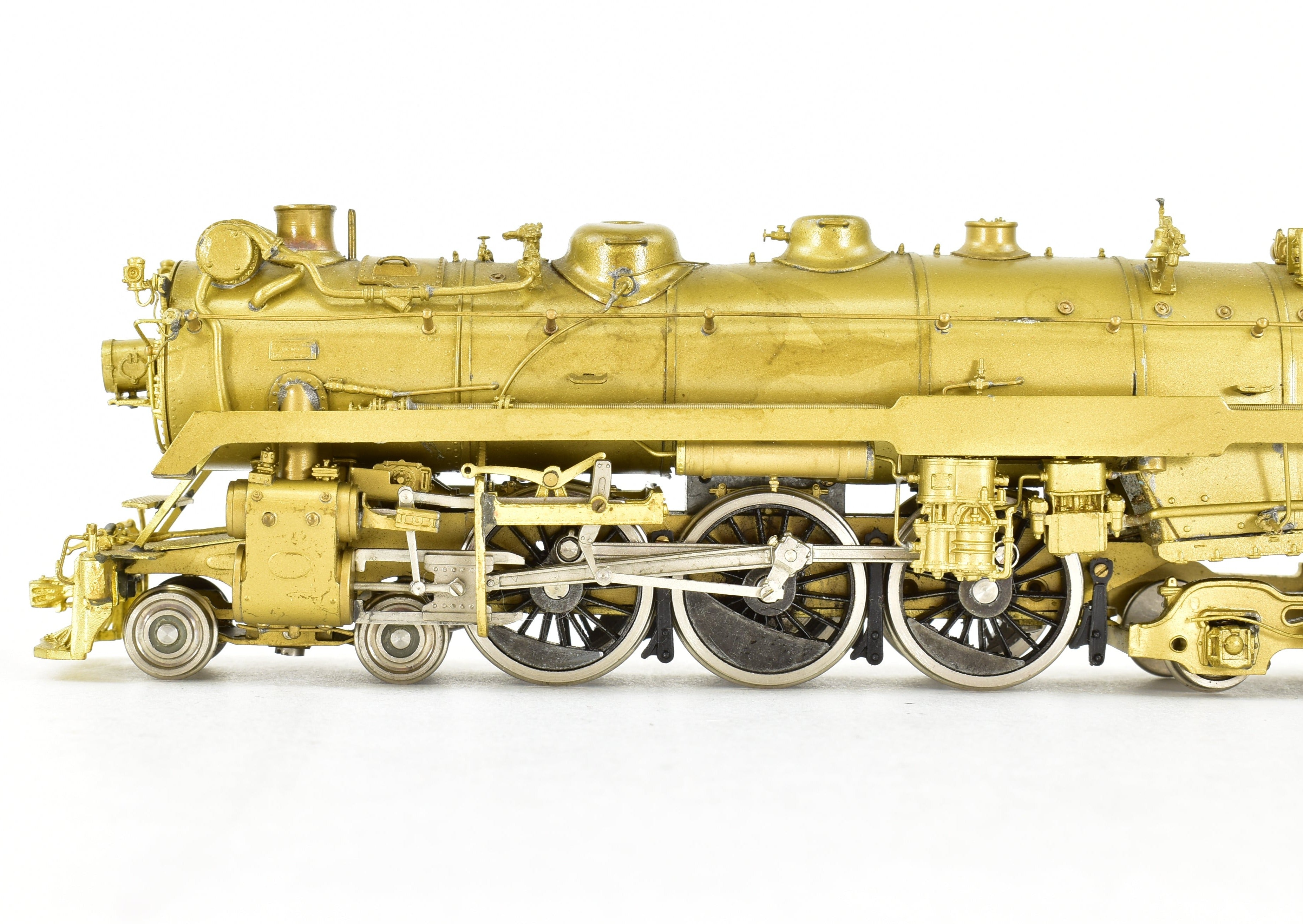 HO Scale Brass Model Train - Van Hobbies CPR Canadian Pacific Railway H - 1 - a.b. 4 - 6 - 4 Hudson Locomotive Replica