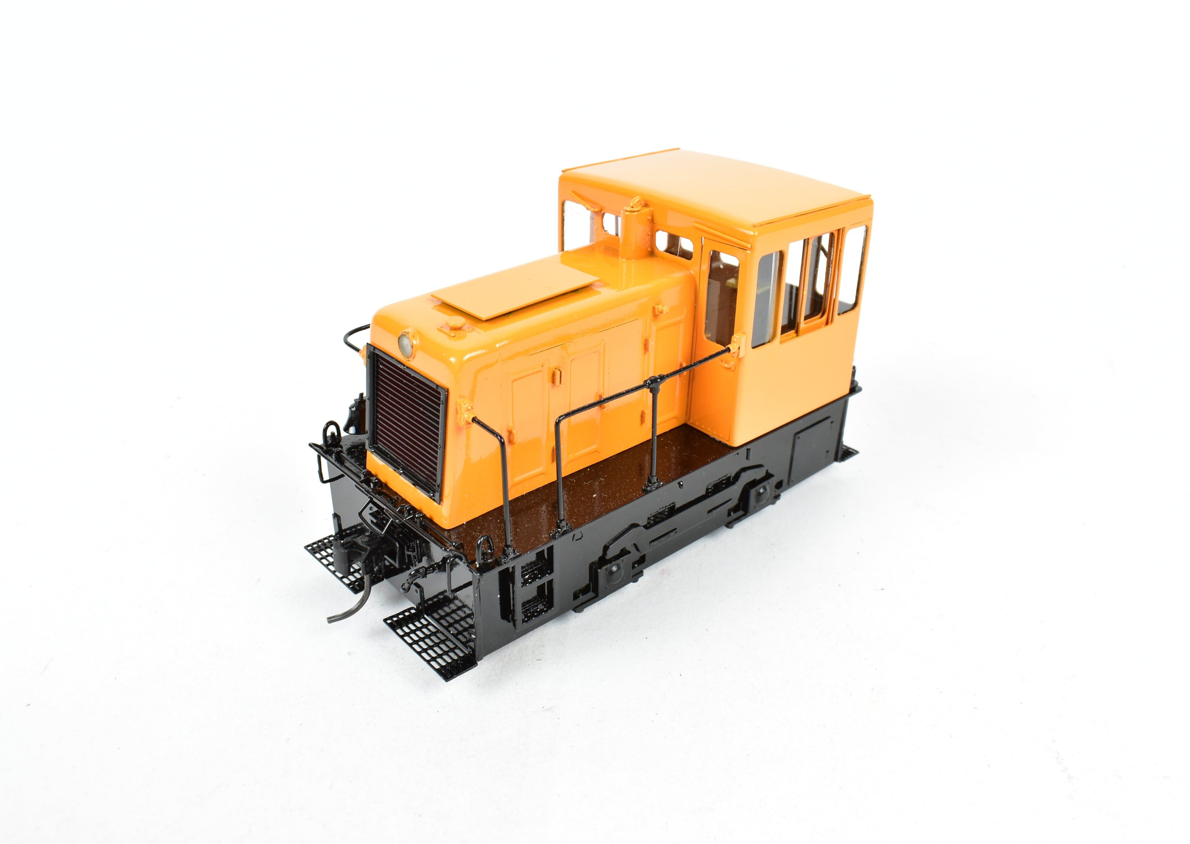 On3 Scale Brass Model Locomotive - Rich Yoder Models (RYM) GE 25 Ton Phase 3D Diesel Freight Locomotive