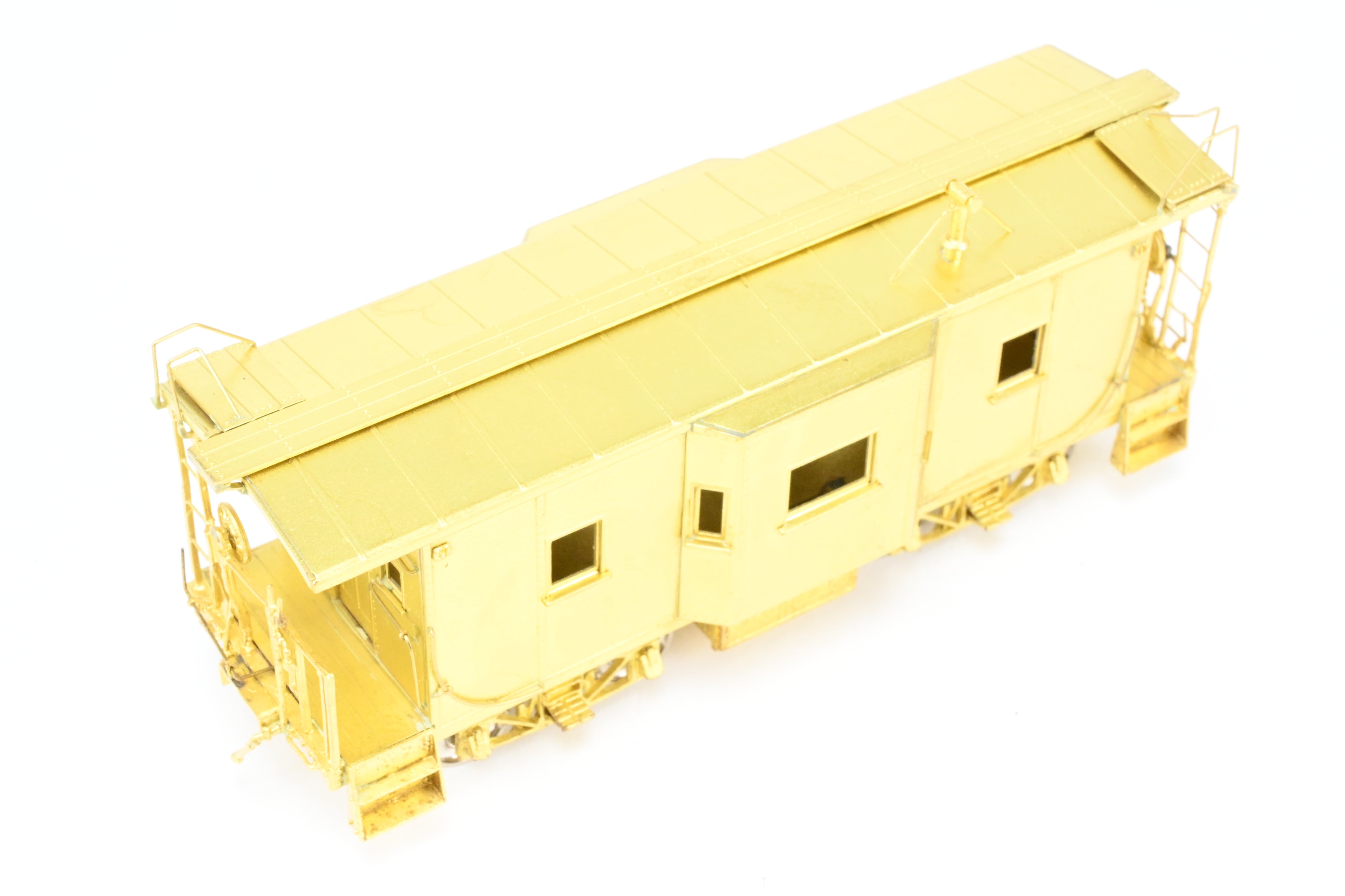 HO Scale Brass OMI - Overland Models, Inc. Baltimore & Ohio (B&O) Class I - 7 Bay Window Caboose Model Set with Road Numbers from C2500 to C2507