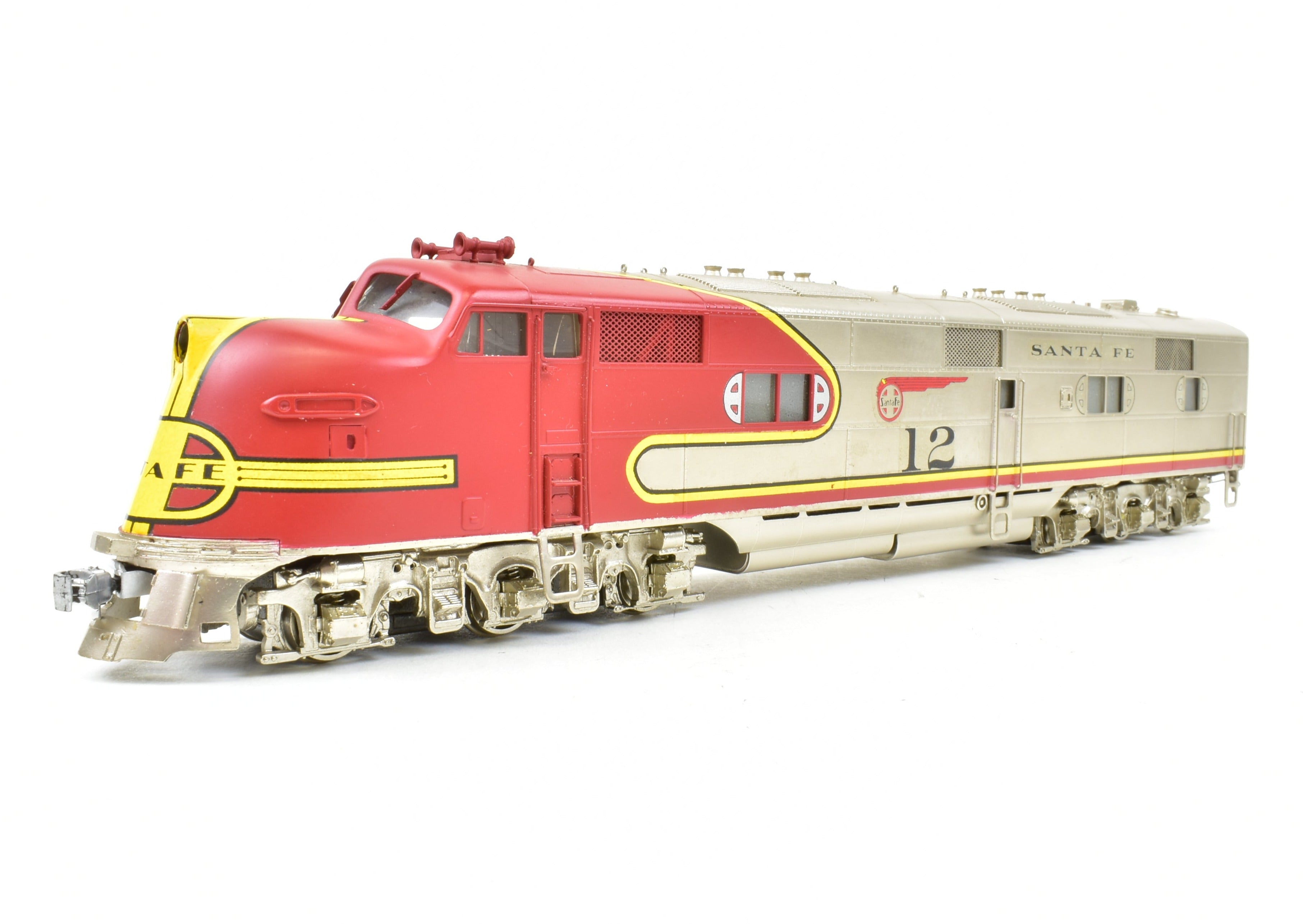 HO Scale Brass ATSF - Santa Fe EMD E6 A/B 2000 HP Factory-Painted Model