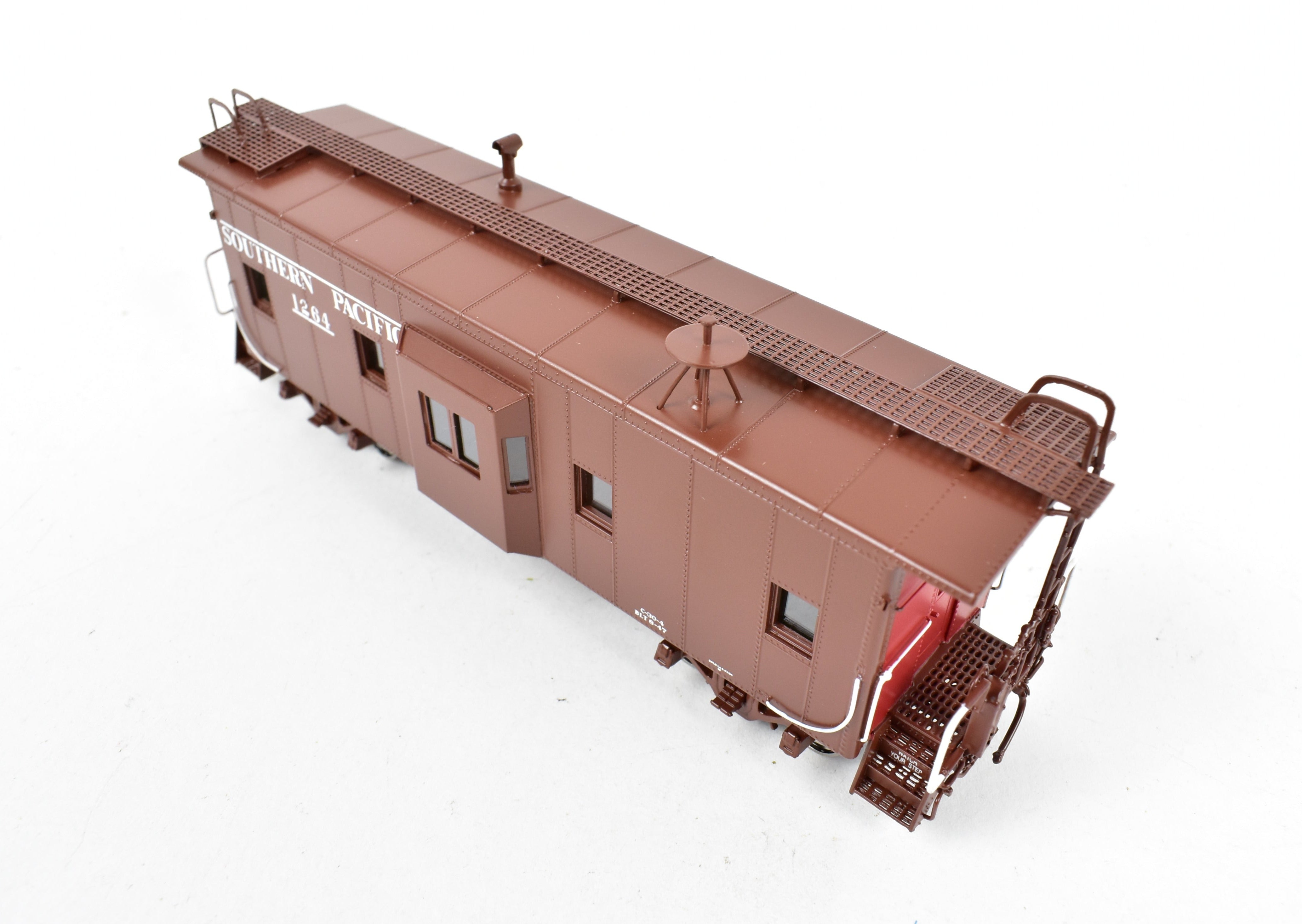 HO Scale Brass Southern Pacific Bay Window Caboose C-30-4 FP No. 1264 by Challenger Imports