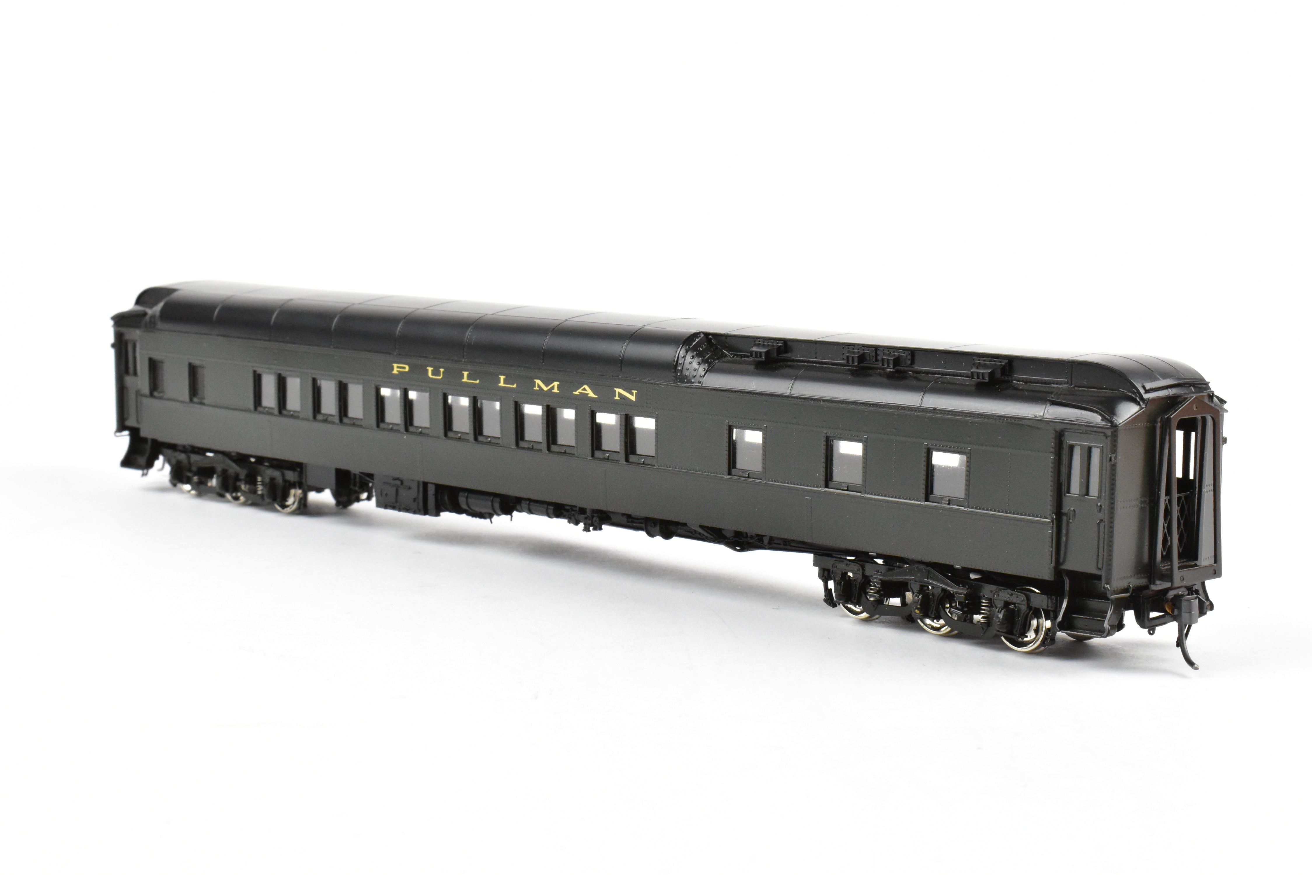 HO Scale Brass Precision Scale Co. (PSC) Pullman Heavyweight 12-Section Sleeper Model Plan 2411 Featuring Air Conditioning Function