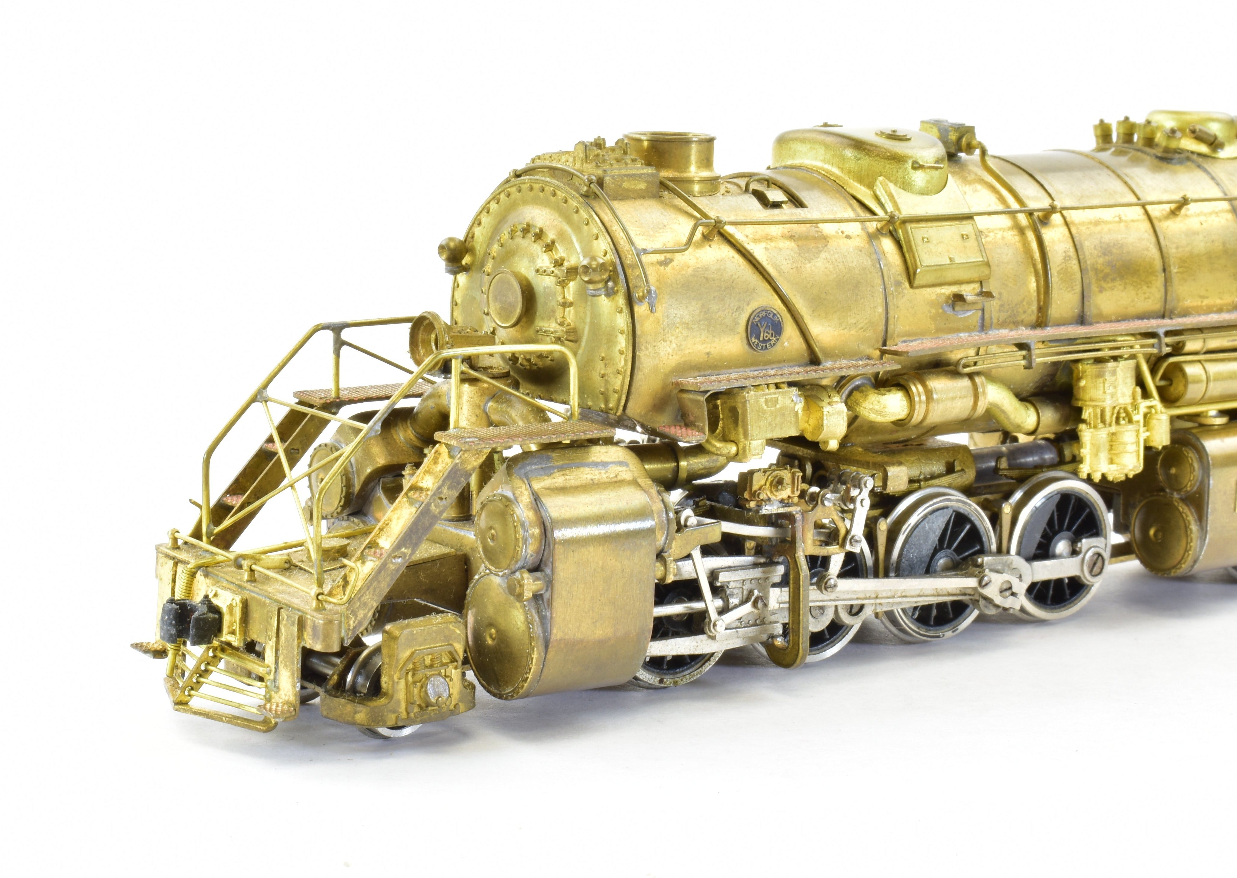 HO Scale Brass PFM Norfolk & Western Class Y6B 2-8-8-2 Locomotive Model