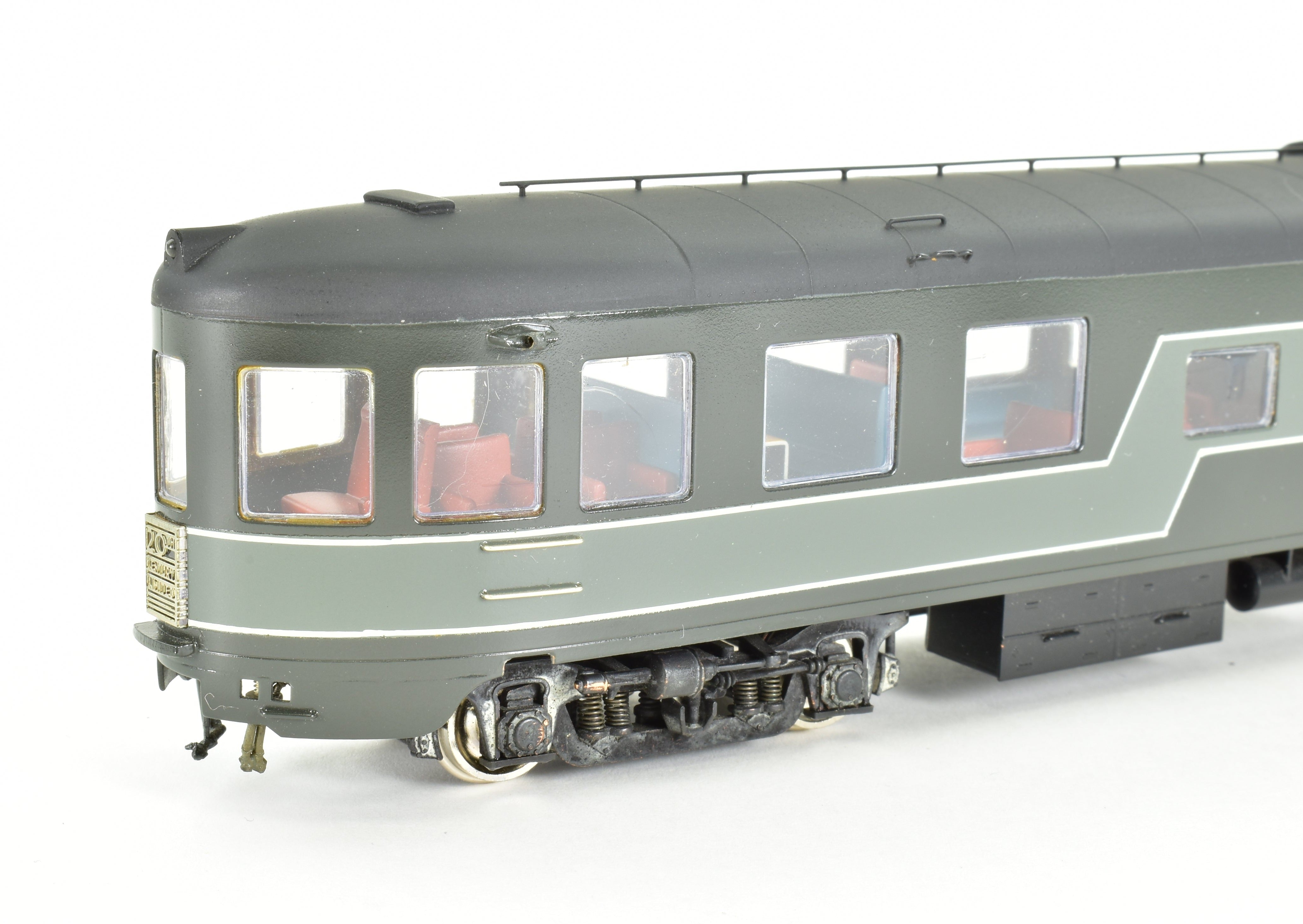 HO Scale Brass Model Train Set - Erie Limited NYC - New York Central 1948 20th Century Limited with 2 E7 A/B Locomotives and 9-Car Set