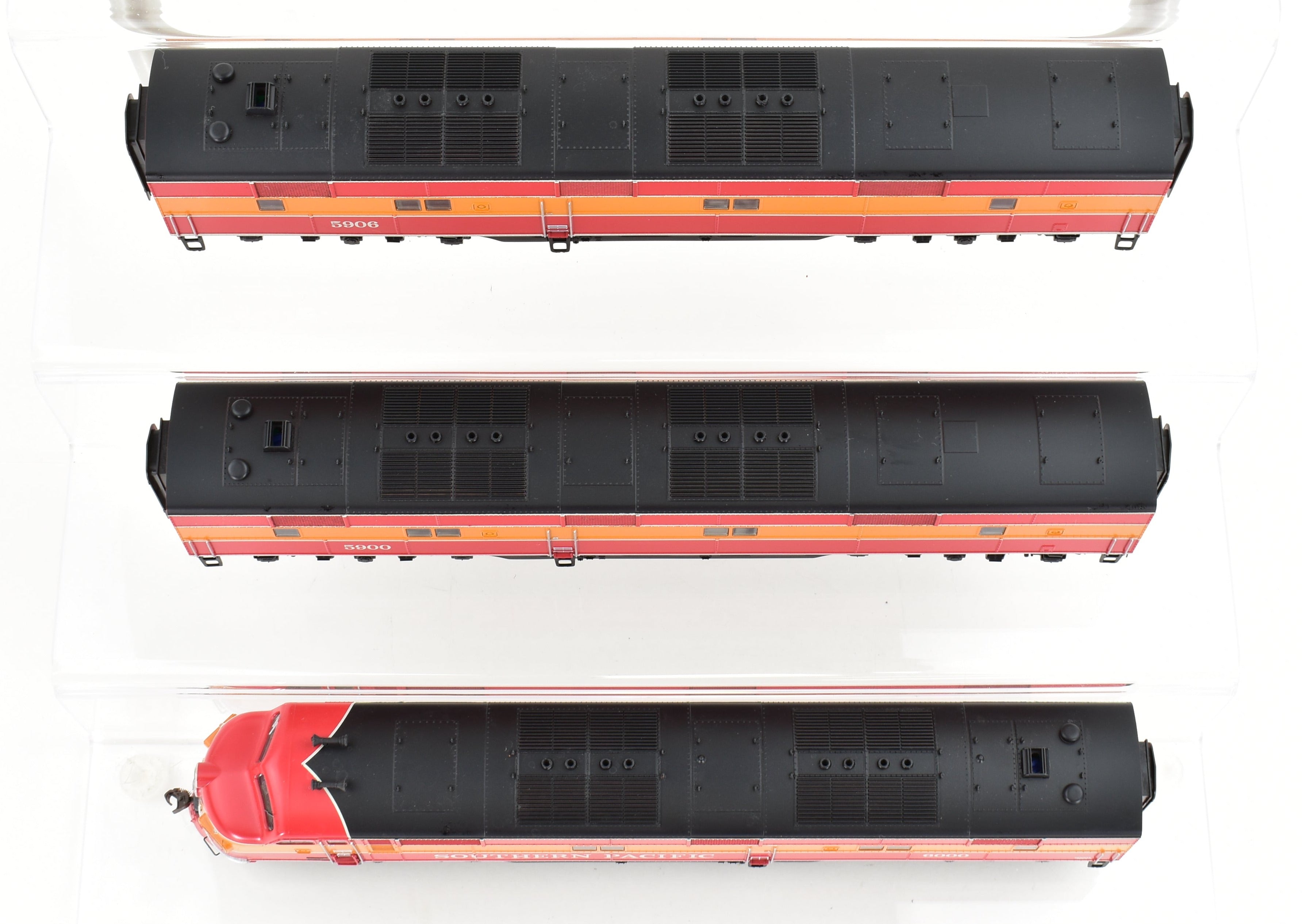 Broadway Limited Imports Southern Pacific E7A/B/B Set with QSI DCC, Sound & Upgraded Chips