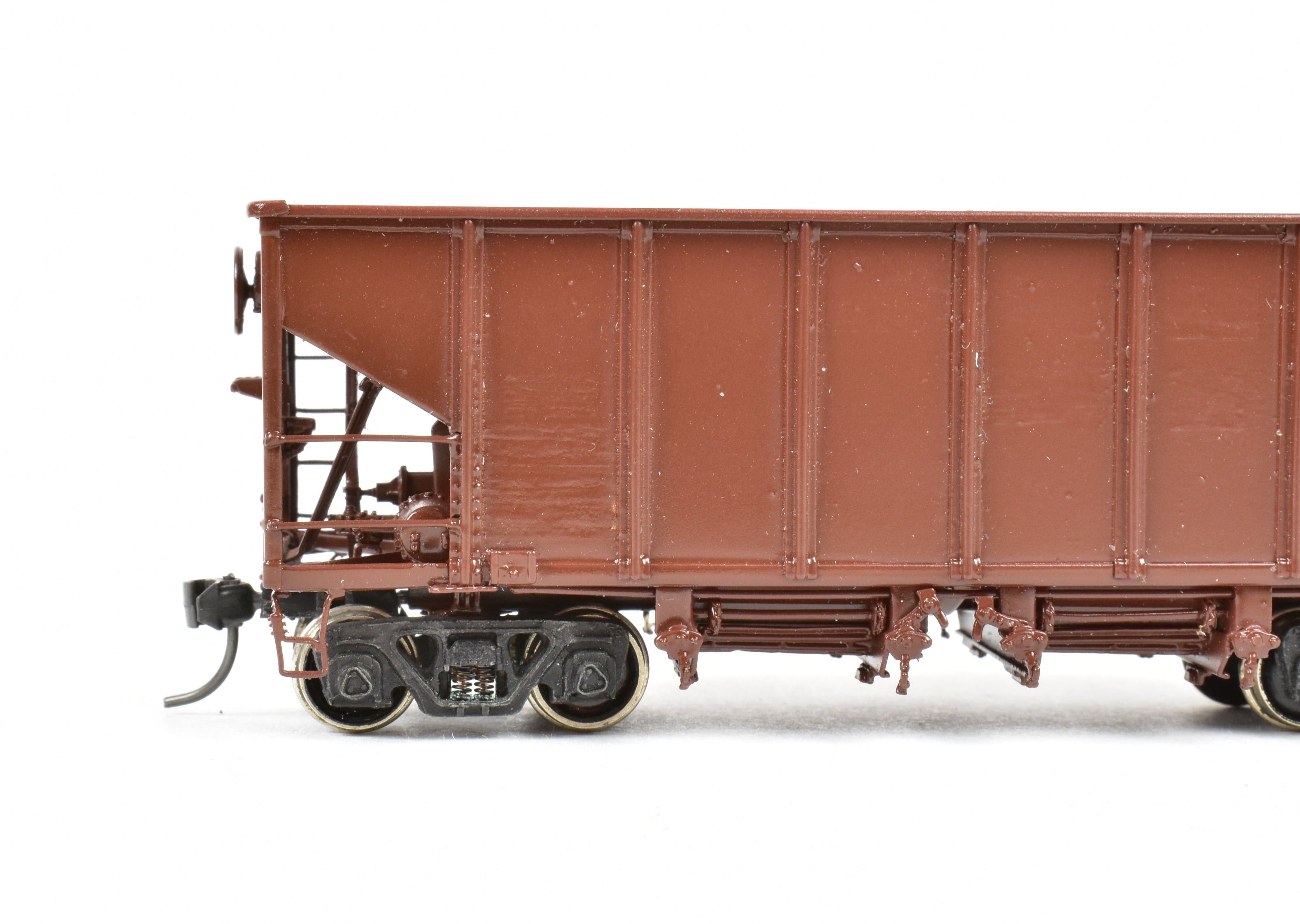 HO Brass 100-Ton Ballast Car by Precision Scale Co., Factory Painted