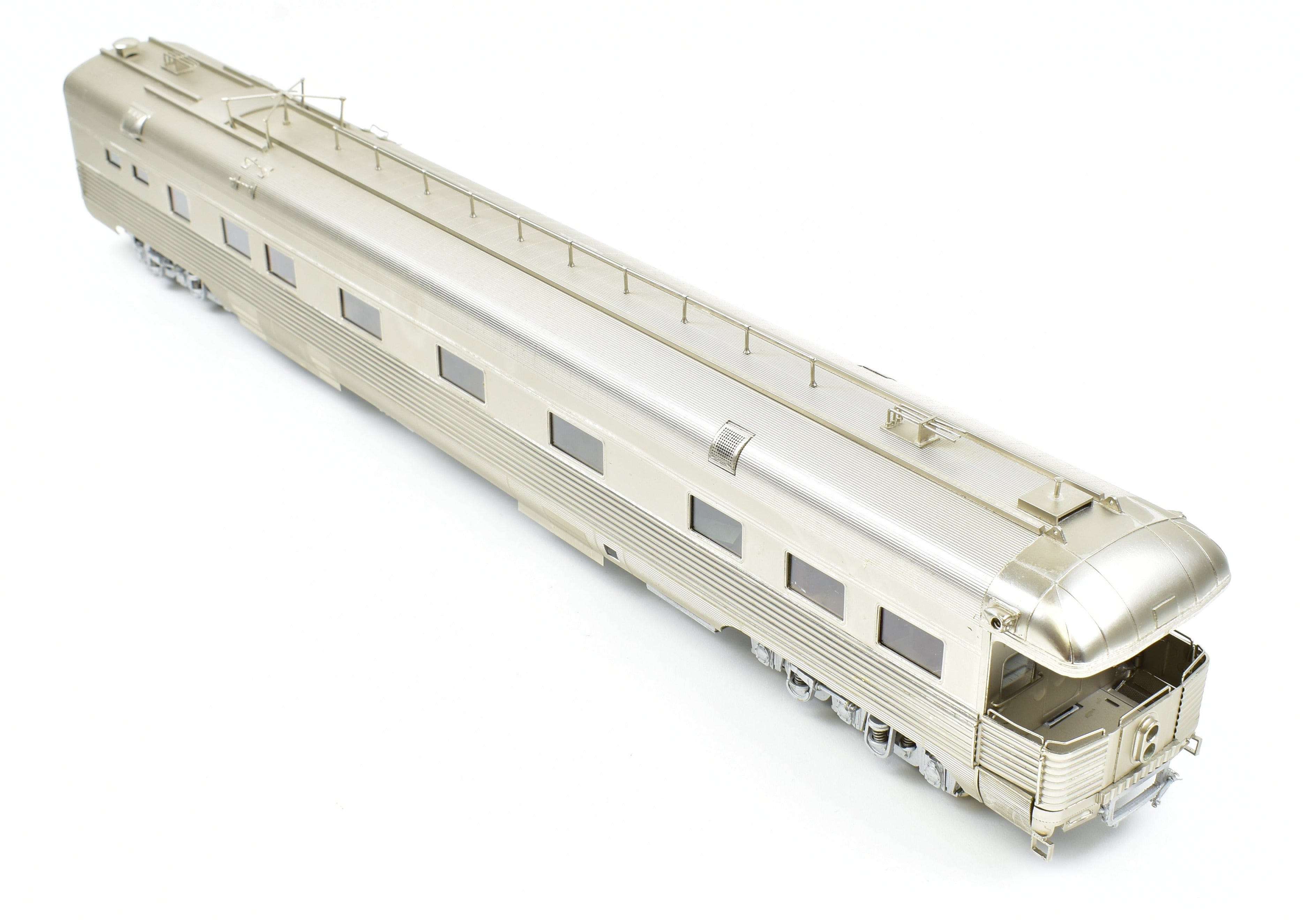 O Scale Brass Model of Pecos River Brass ATSF - Santa Fe Topkea Business Car without Interior Lights (Consignment Model)
