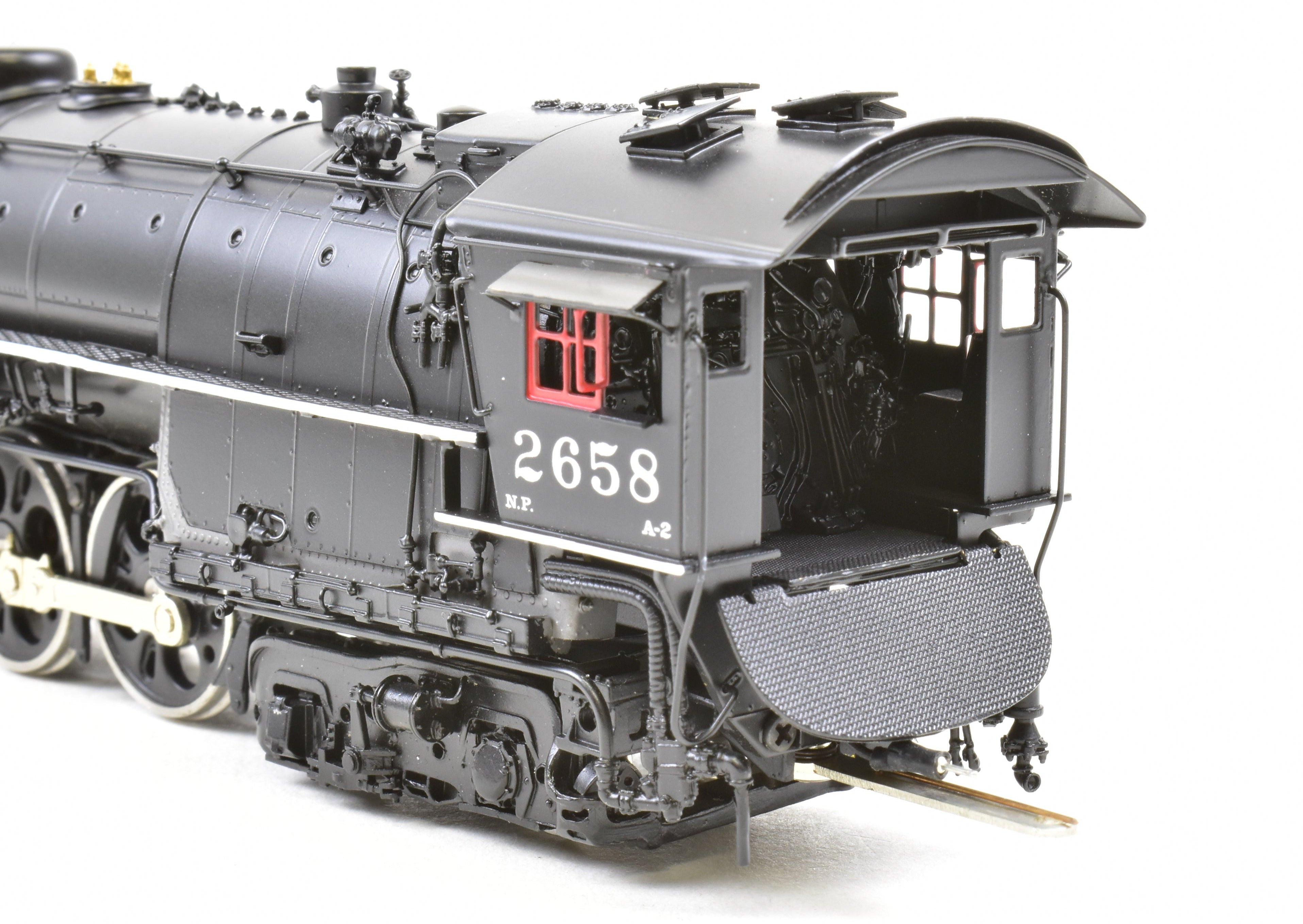 HO Scale Brass W&R Enterprises NP Northern Pacific A-2 4-8-4 Locomotive #2658