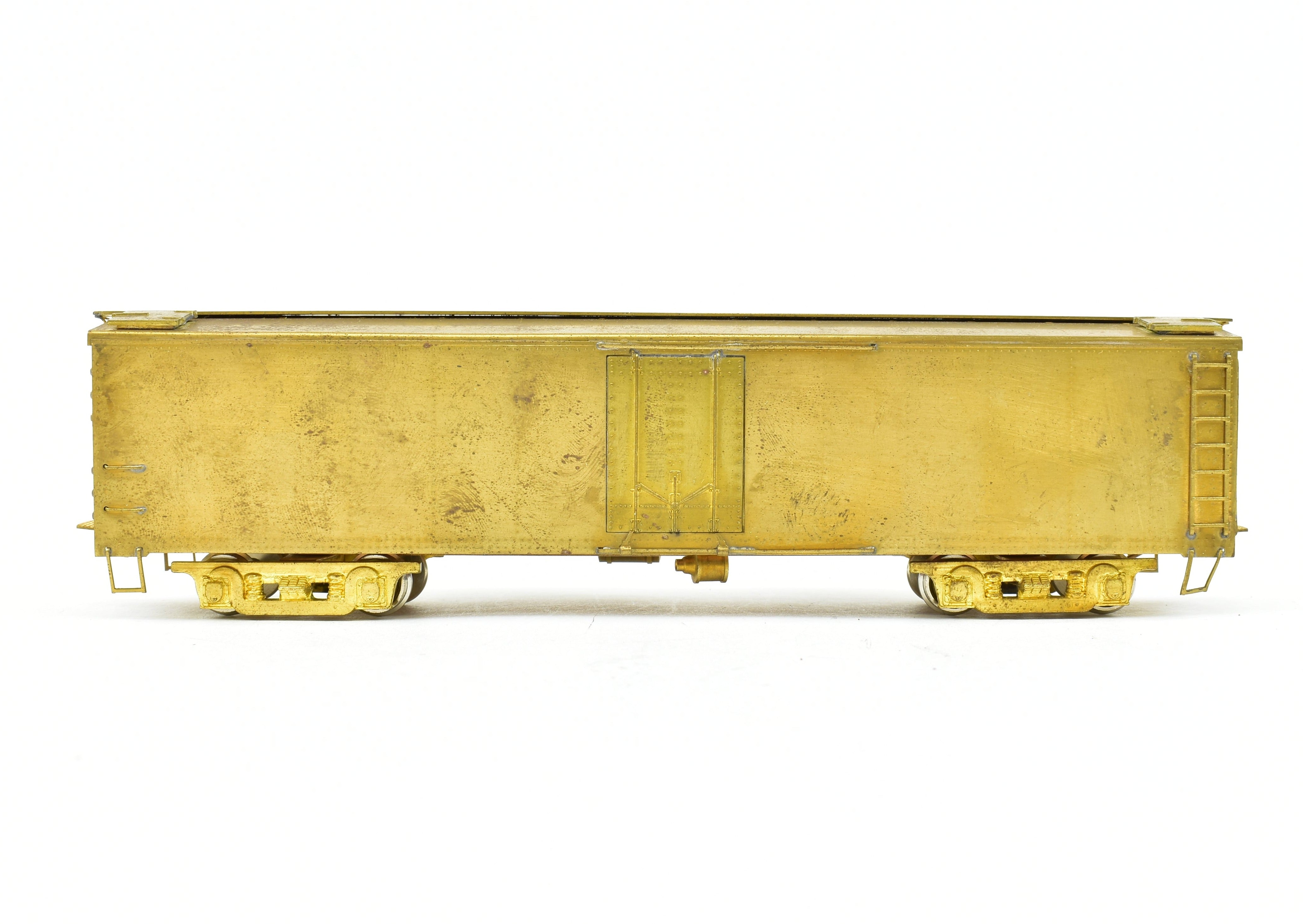 HO Scale Brass Model Trains by Trains Inc. - 50-Foot Steel Railway Express Reefer for Various Railway Routes