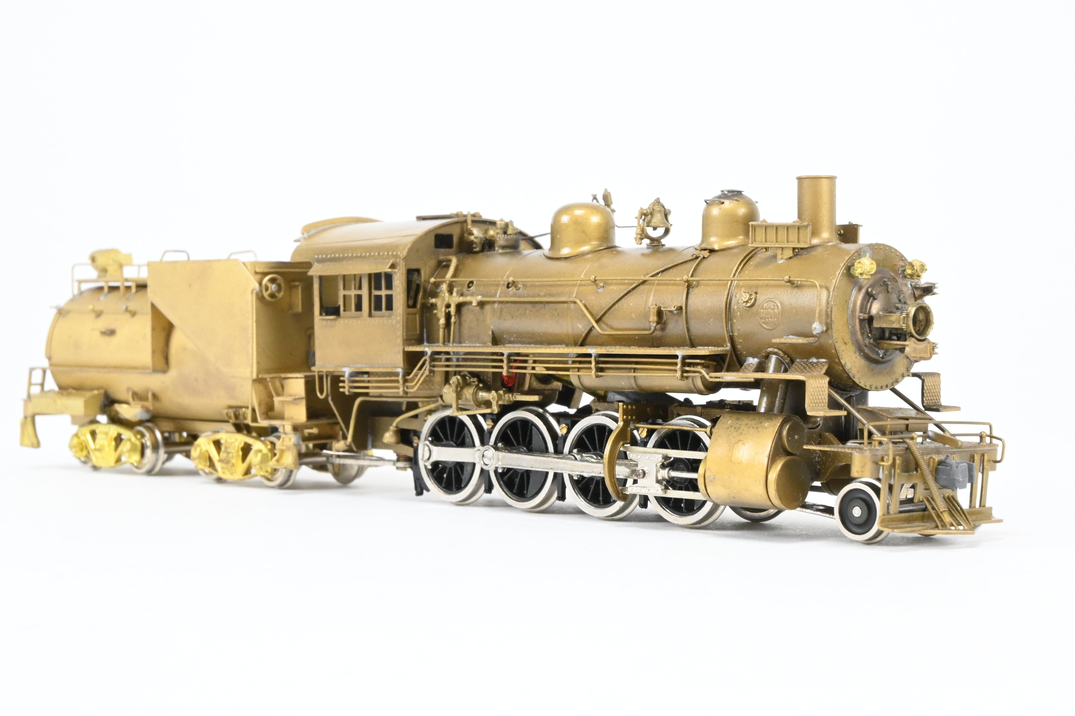 HO Scale Brass PFM United UP Union Pacific 2-8-0 Model with Aftermarket Tender