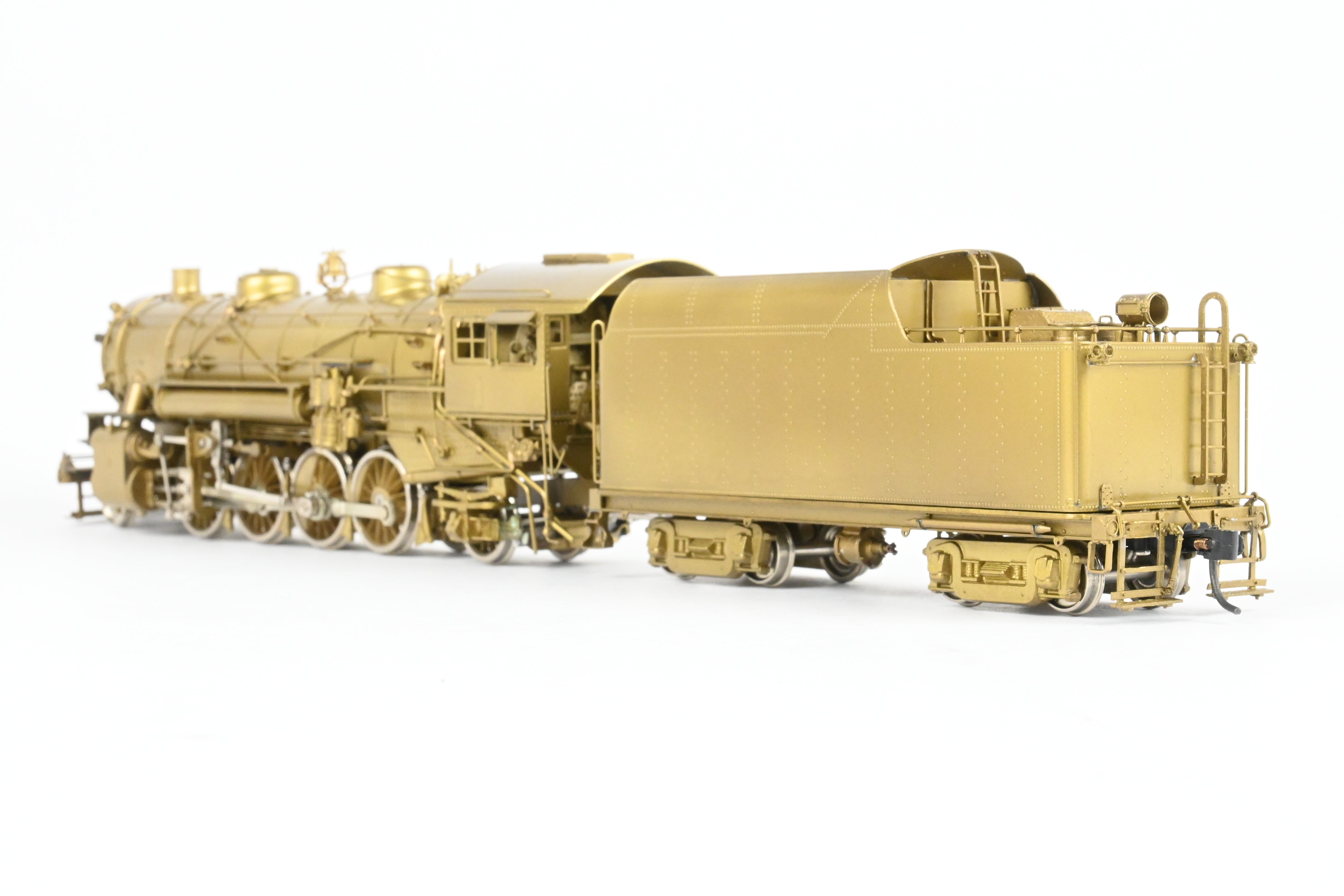 High - Quality HO Scale Brass Key Imported Steam Locomotive from NYC - New York Central #1594 H - 5s Class 2 - 8 - 2 Mikado Model