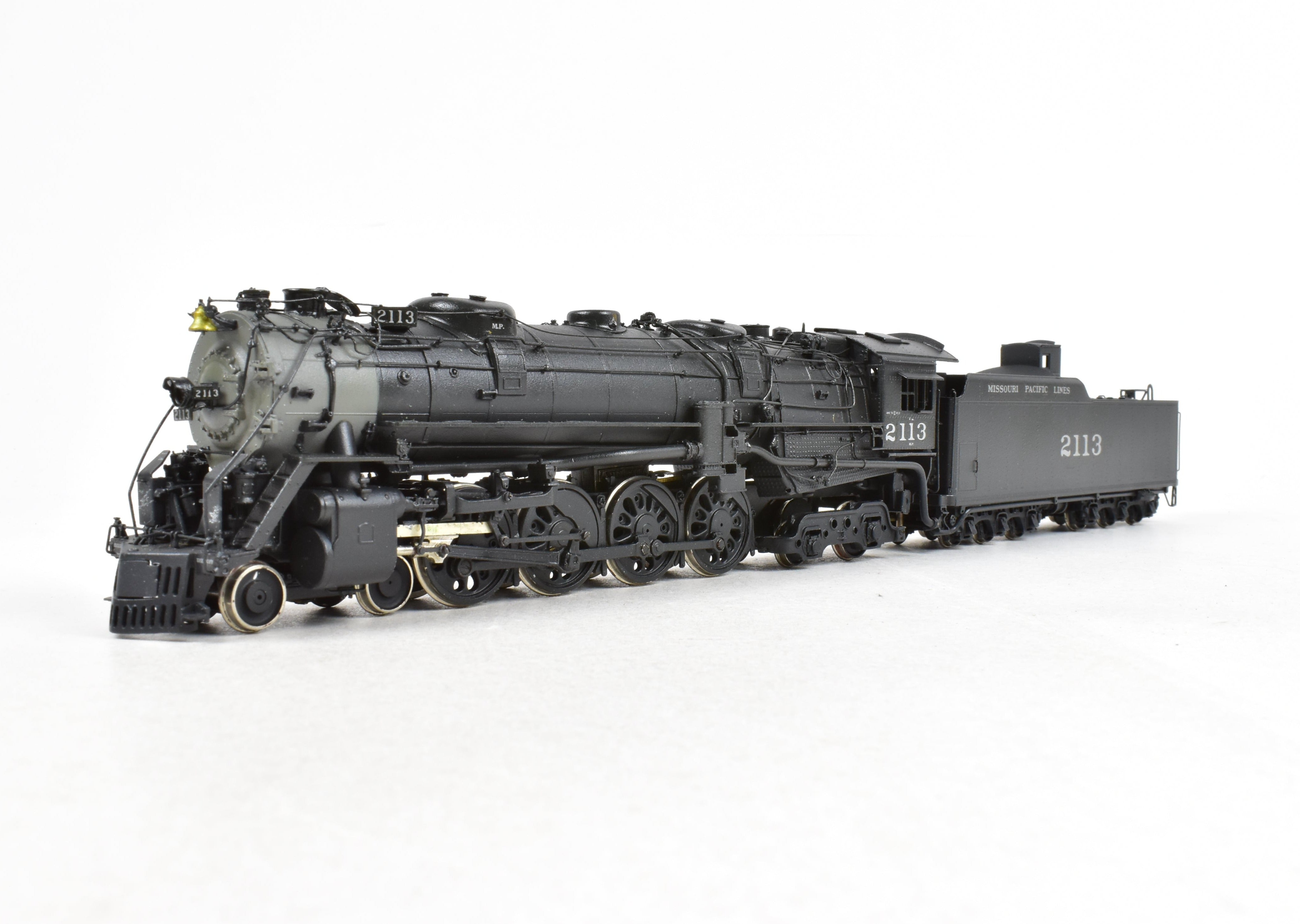 HO Brass OMI MP - Missouri Pacific 2100 Class 4-8-4 Custom Painted Model