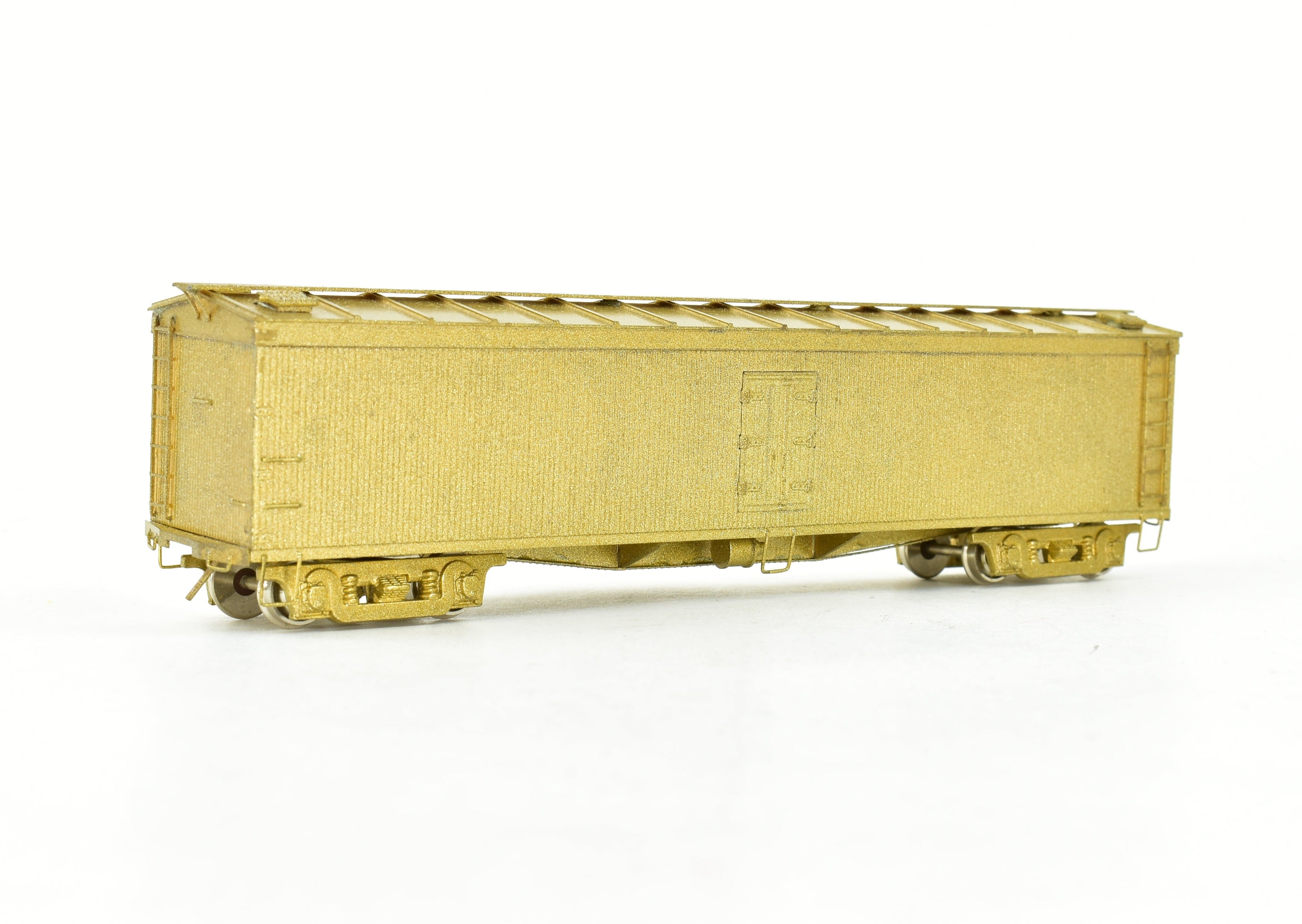 HO Brass Railway Express Agency 50' Wood Express Reefer Model by Trains Inc.