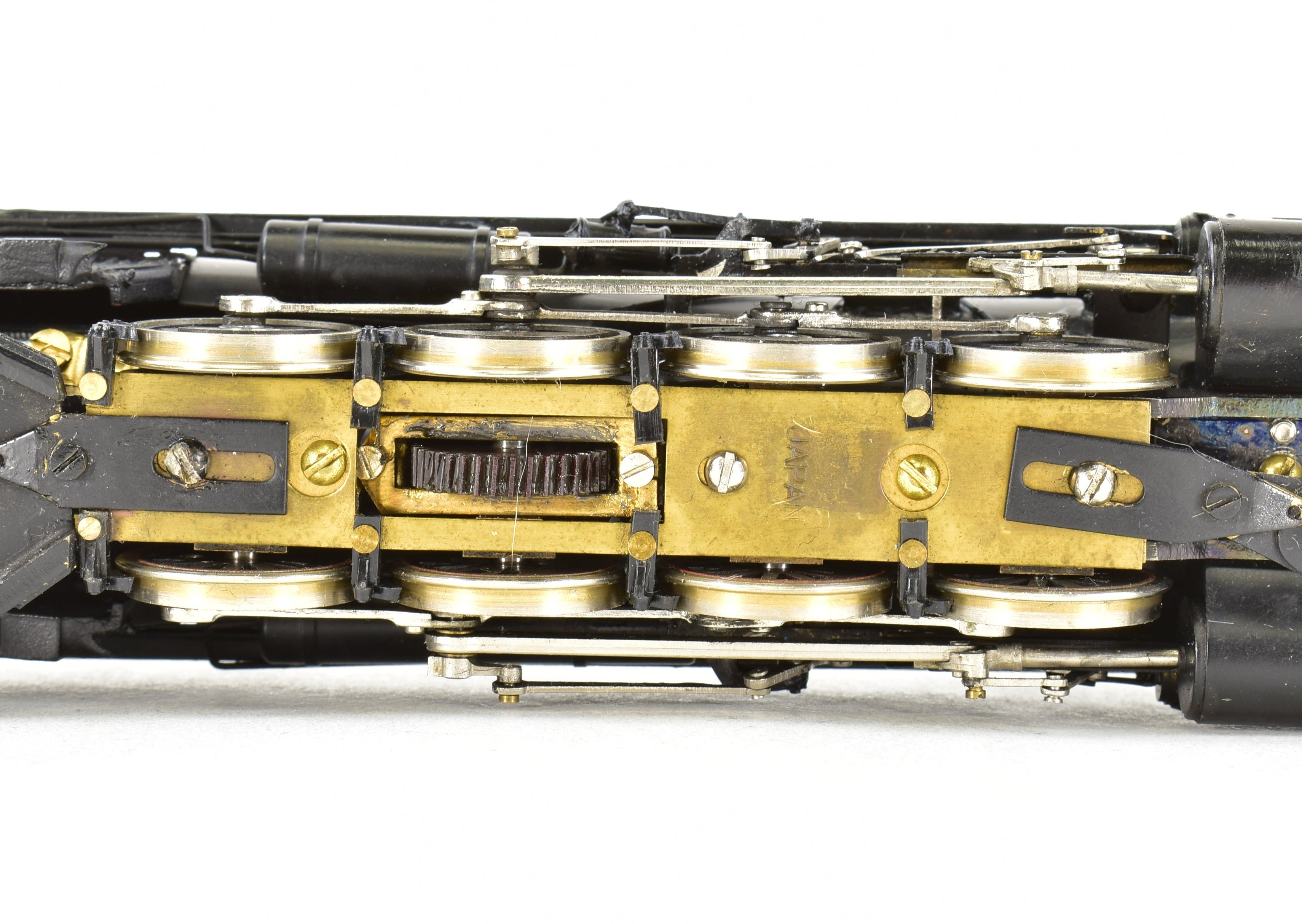 HO Scale Brass Hallmark Midland Valley 2-8-2 #601 with All-Black Custom Paint