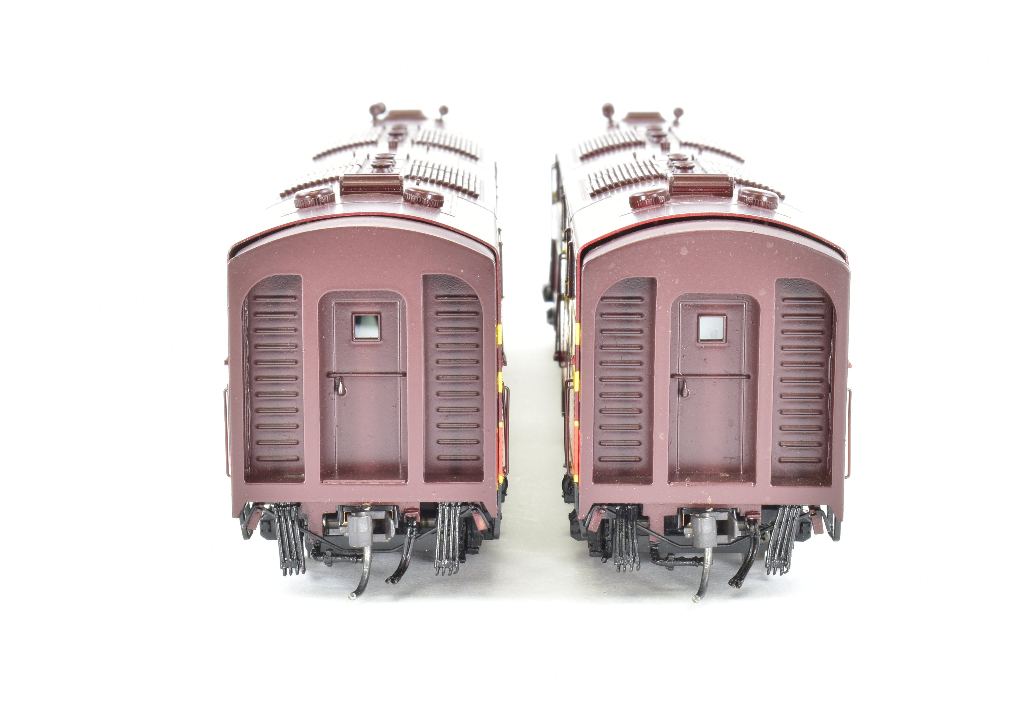 HO Scale Brass Model Train Set - Railway Classics Illinois Central 1942 Panama Limited 10-Car Set with EMD E6 AA Set F/P, Featuring ESU DCC & Sound System