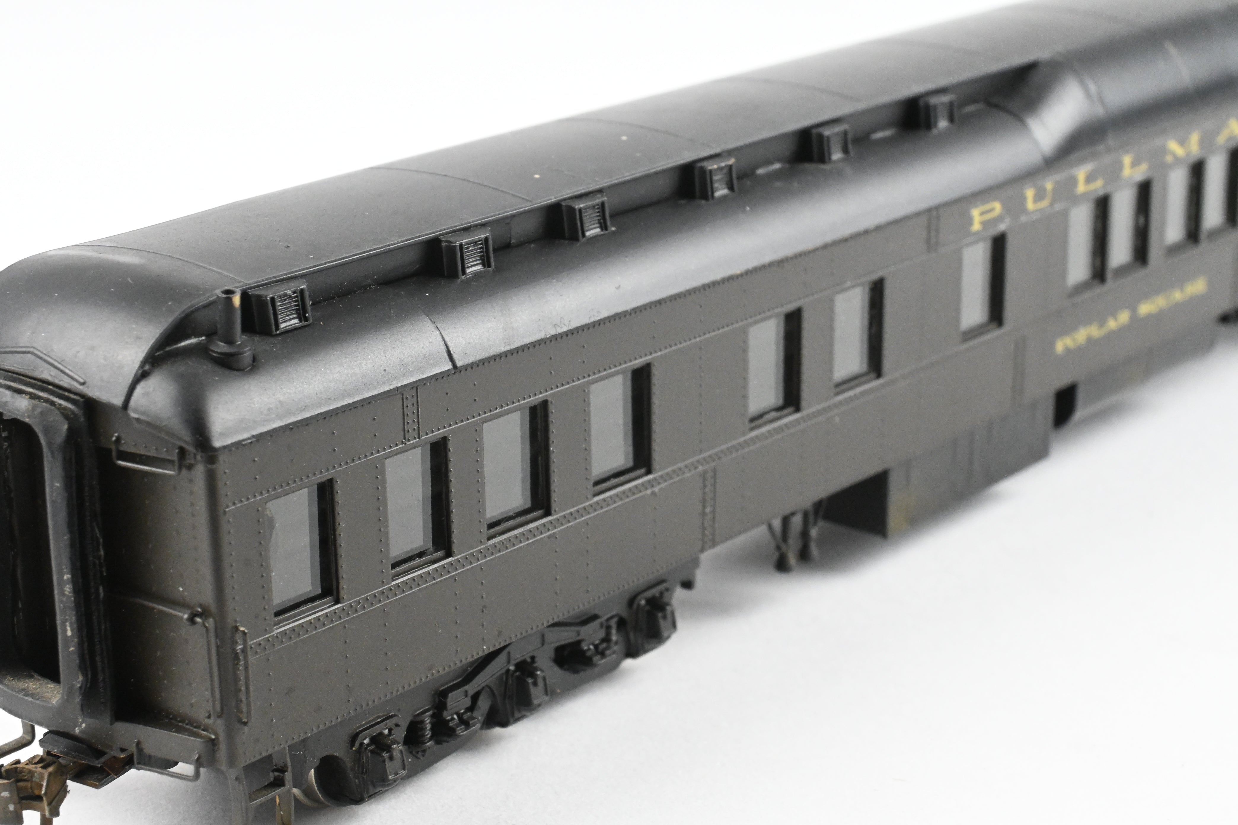 HO Scale Brass Model of Oriental Limited GN - Great Northern 1937 Empire Builder Pullman Sleeper Cars 1012 - 1014 CP Named “Poplar Square”