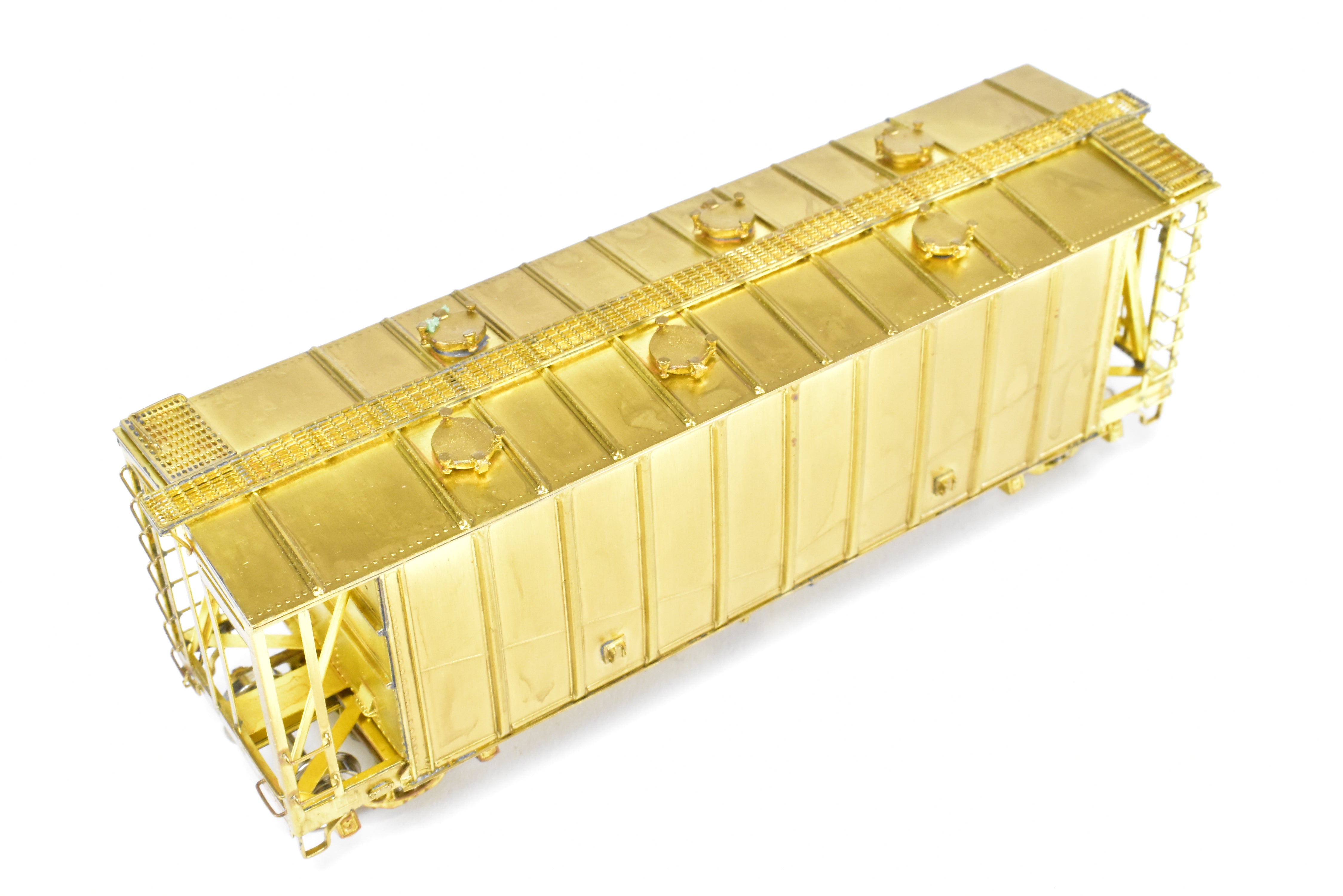 HO Brass Airslide Covered Hopper by OMI - Overland Models, Inc. for Various Roads