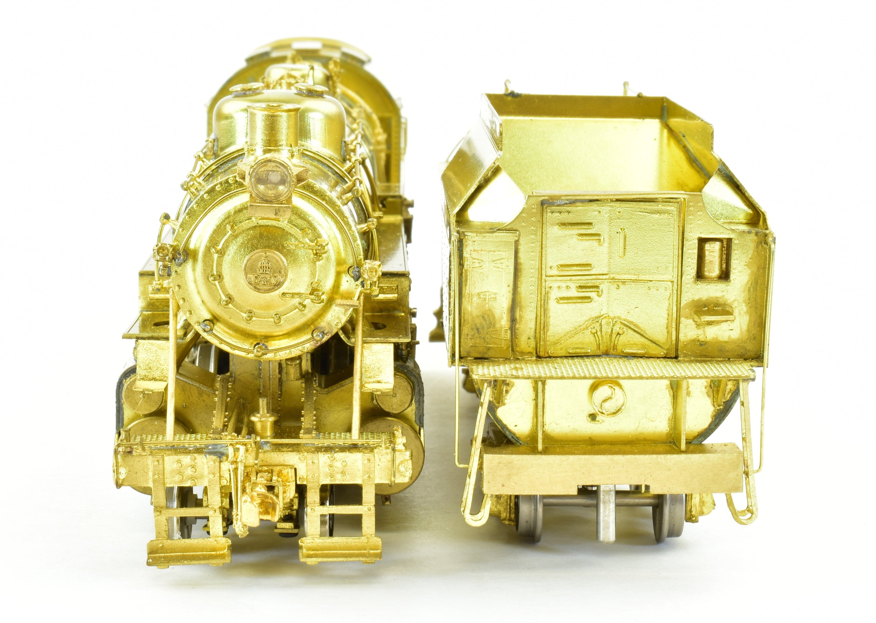 HO Scale Brass Precision Scale Co. B&O Q-4 2-8-2 Mikado Locomotive Model