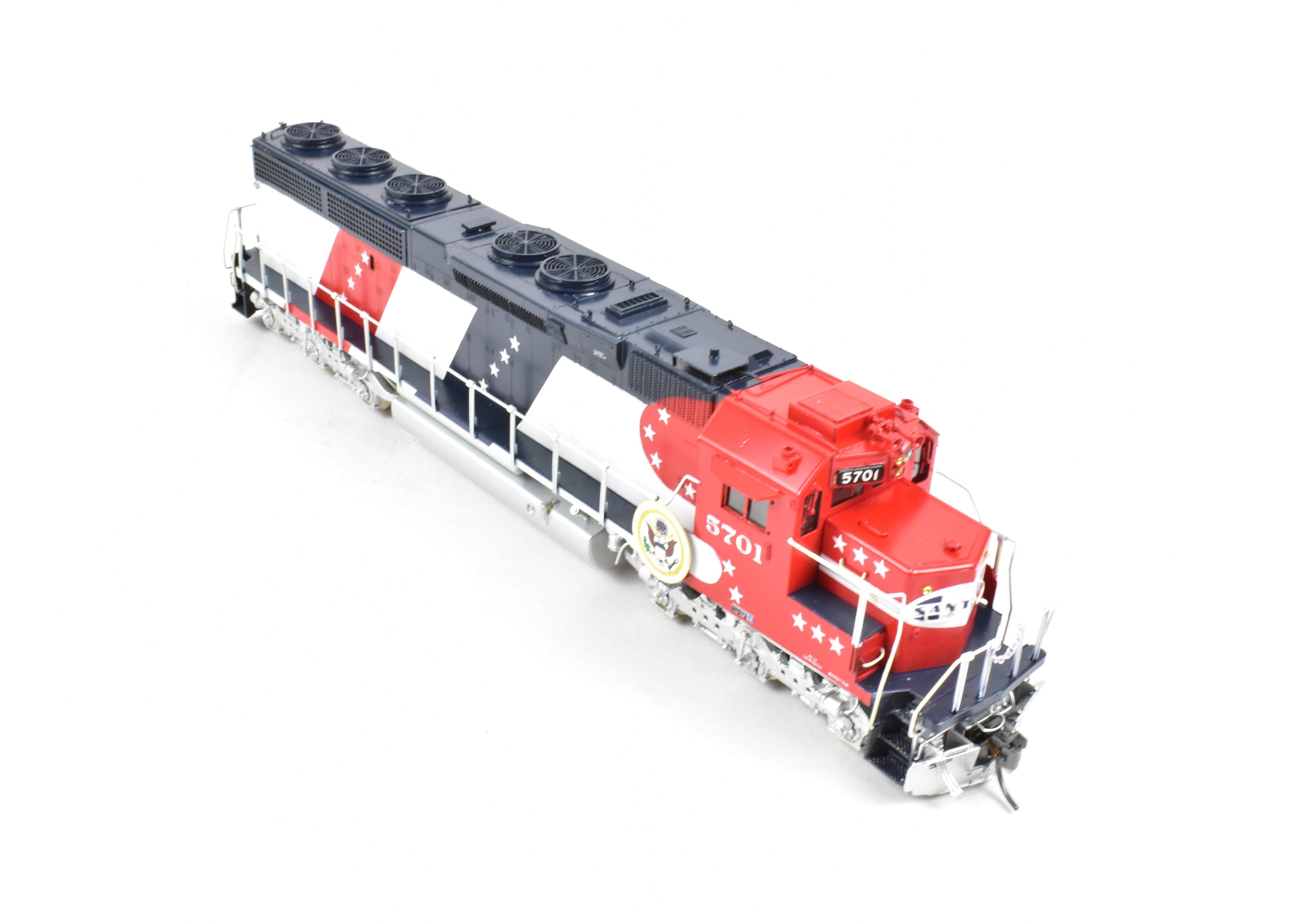 HO Brass OMI Overland Models Inc AT&SF Santa Fe SD45-2 Bicentennial Factory Custom Painted