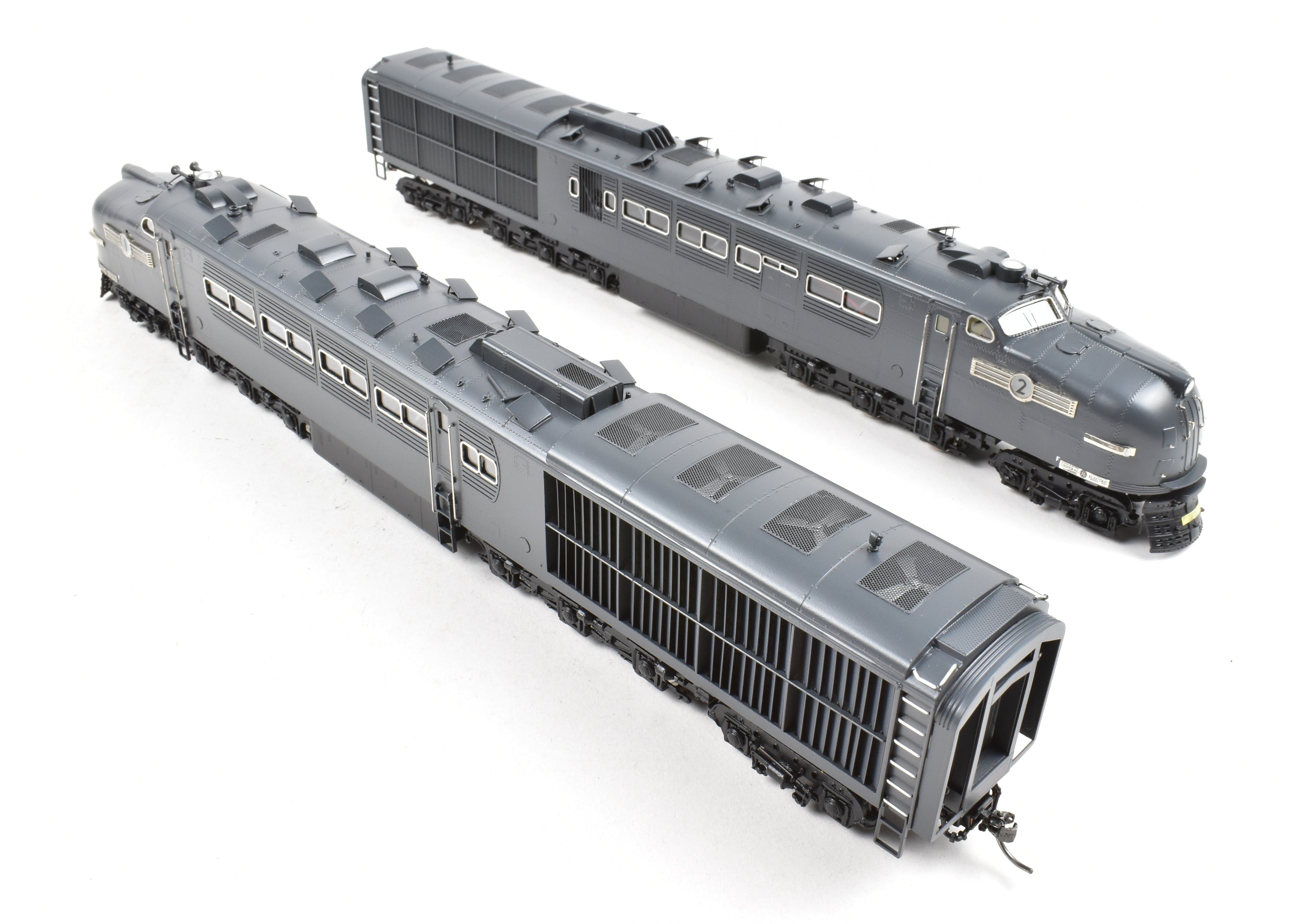 HO NEW DVP Brass Great Northern General Electric Steam Turbine Set No.1 & No.2 - Last One!