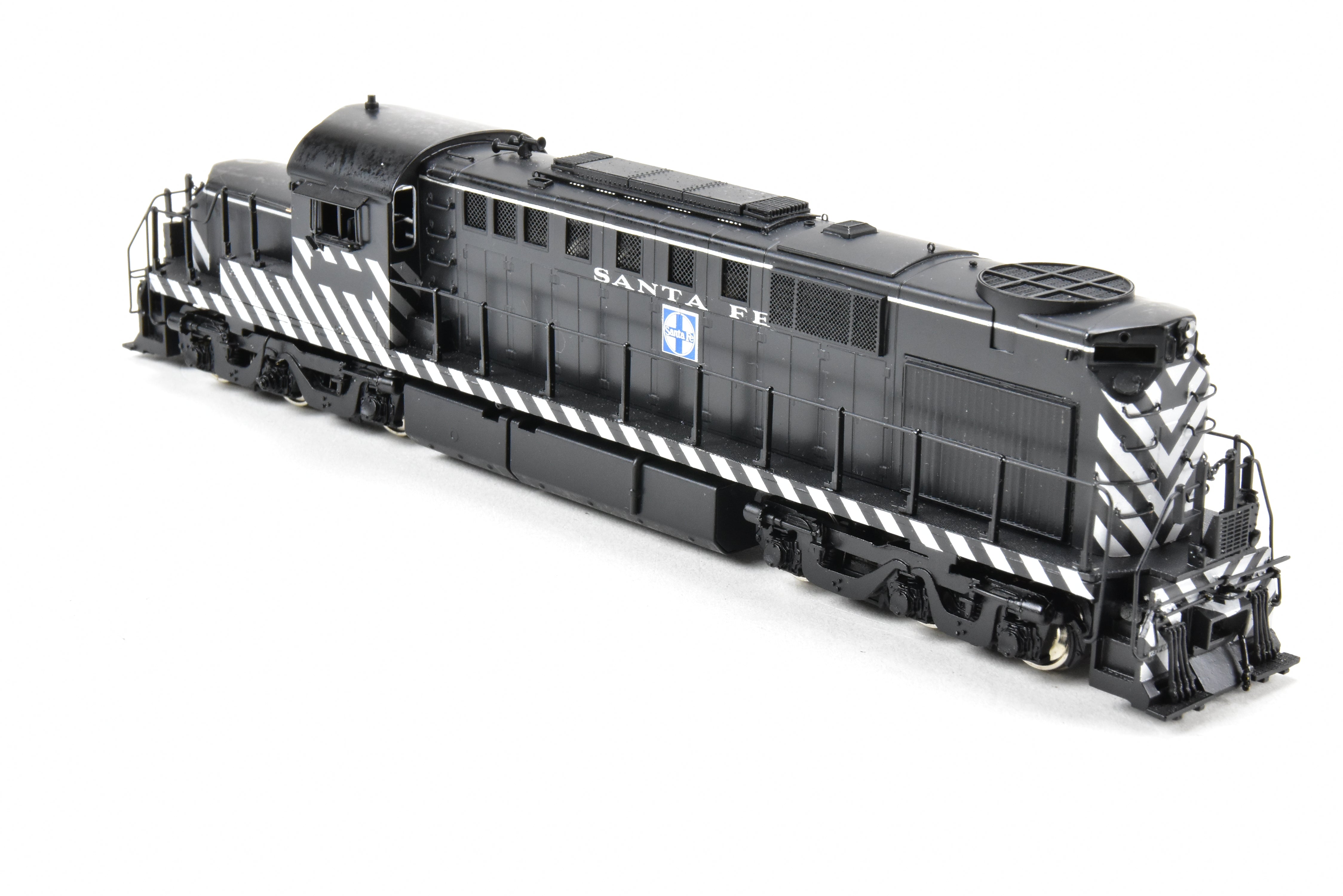 HO Scale Brass Model Train Imported by Brass Key Imports - ATSF Santa Fe RSD - 15 (DL - 600B) Low - Hood Custom Series #69 Factory - Painted But Un - Numbered Model