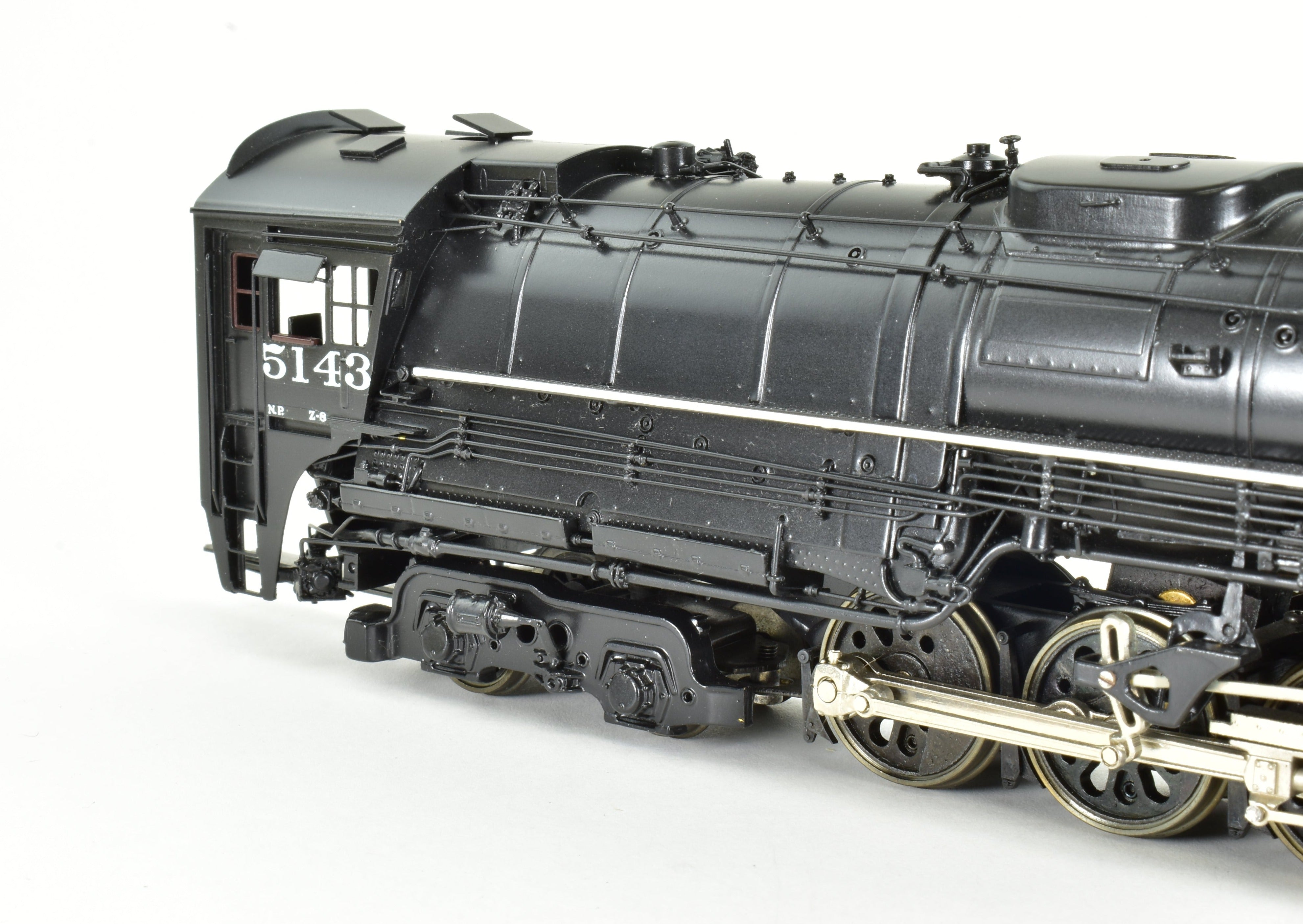 HO Scale Brass Model Train - PFM Northern Pacific Class Z - 8 4 - 6 - 6 - 4 FP from Tenshodo, 1995 Production Run