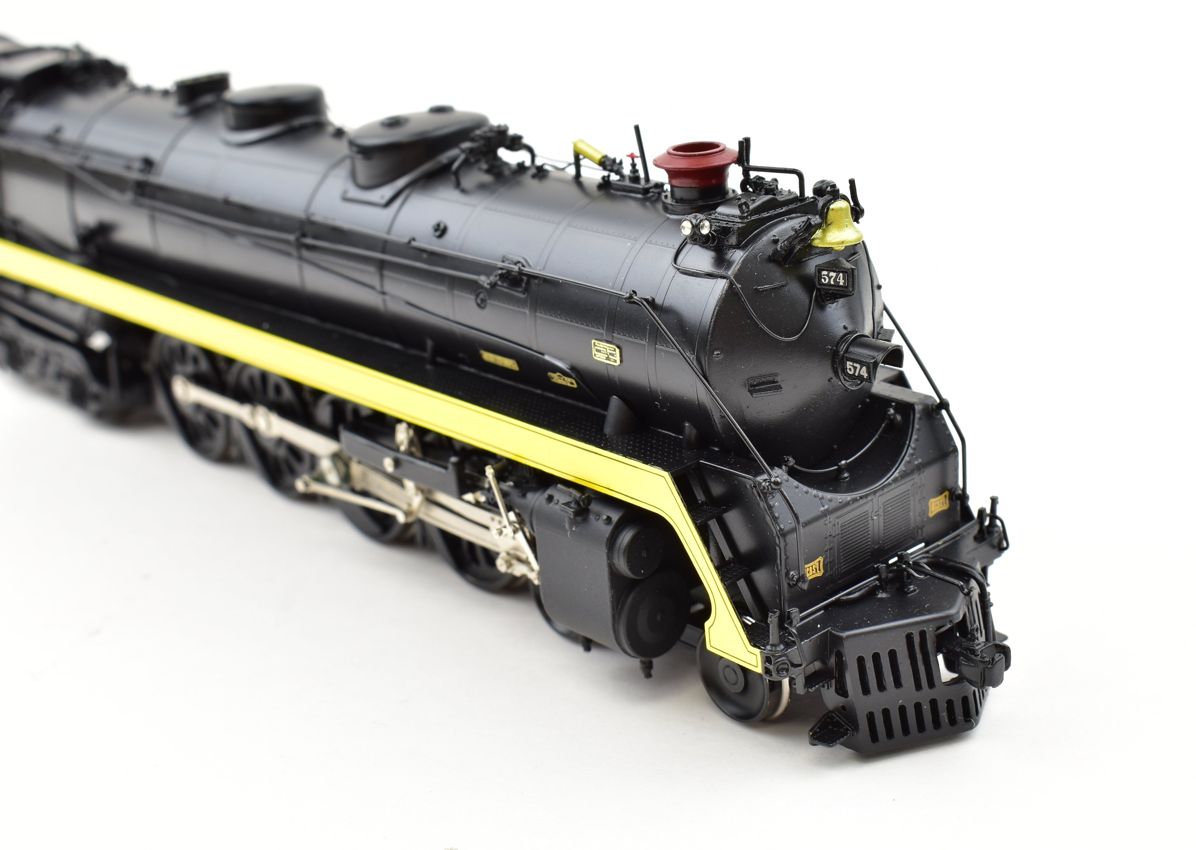 HO Brass OMI - Overland Models 4-8-4 Yellow Jacket No. 574 NC&StL