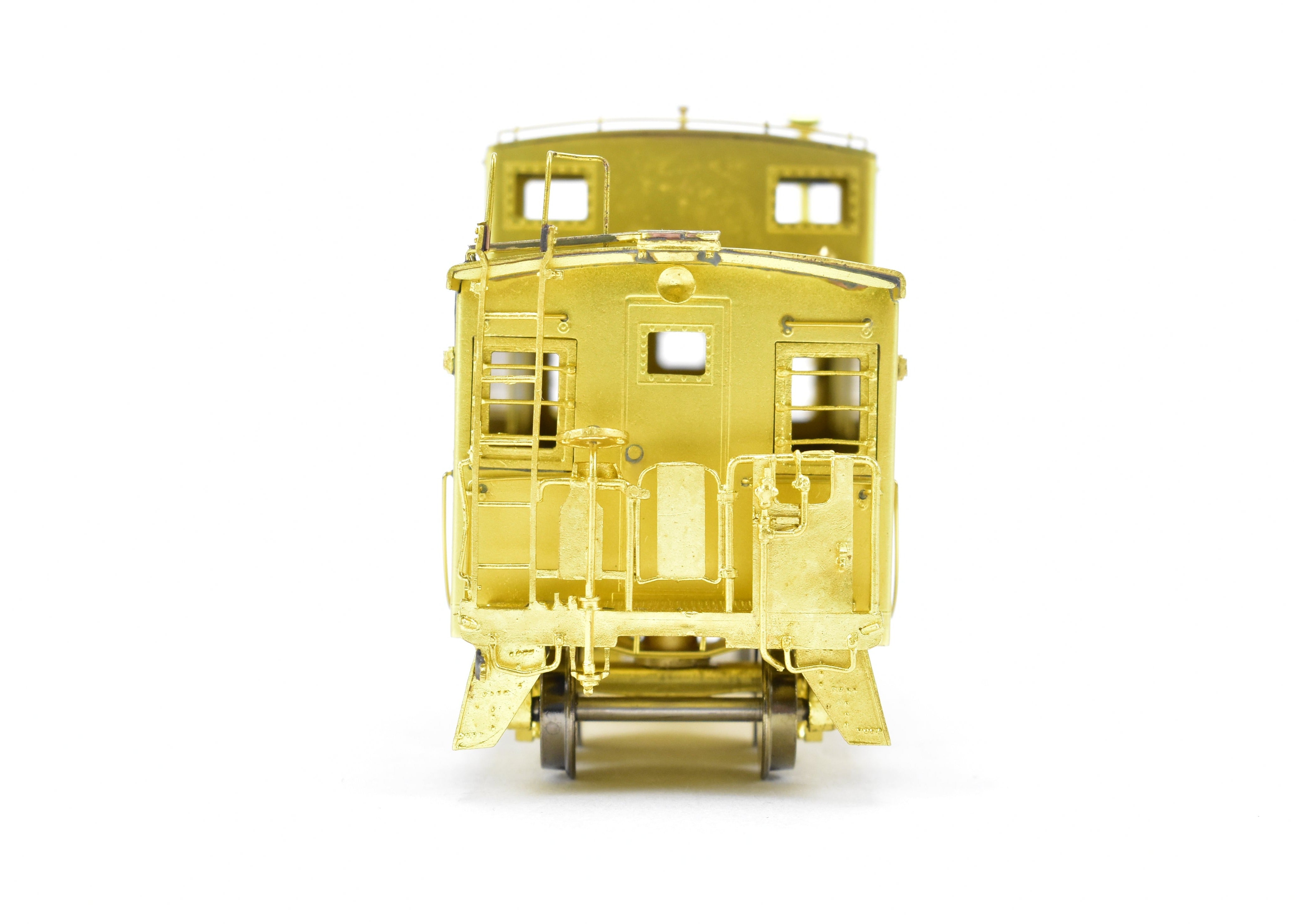 HO Scale Brass Model Railroad Caboose - OMI (Overland Models, Inc.) Great Northern Steel Caboose from 1949 Era, Nos. X295 - 309