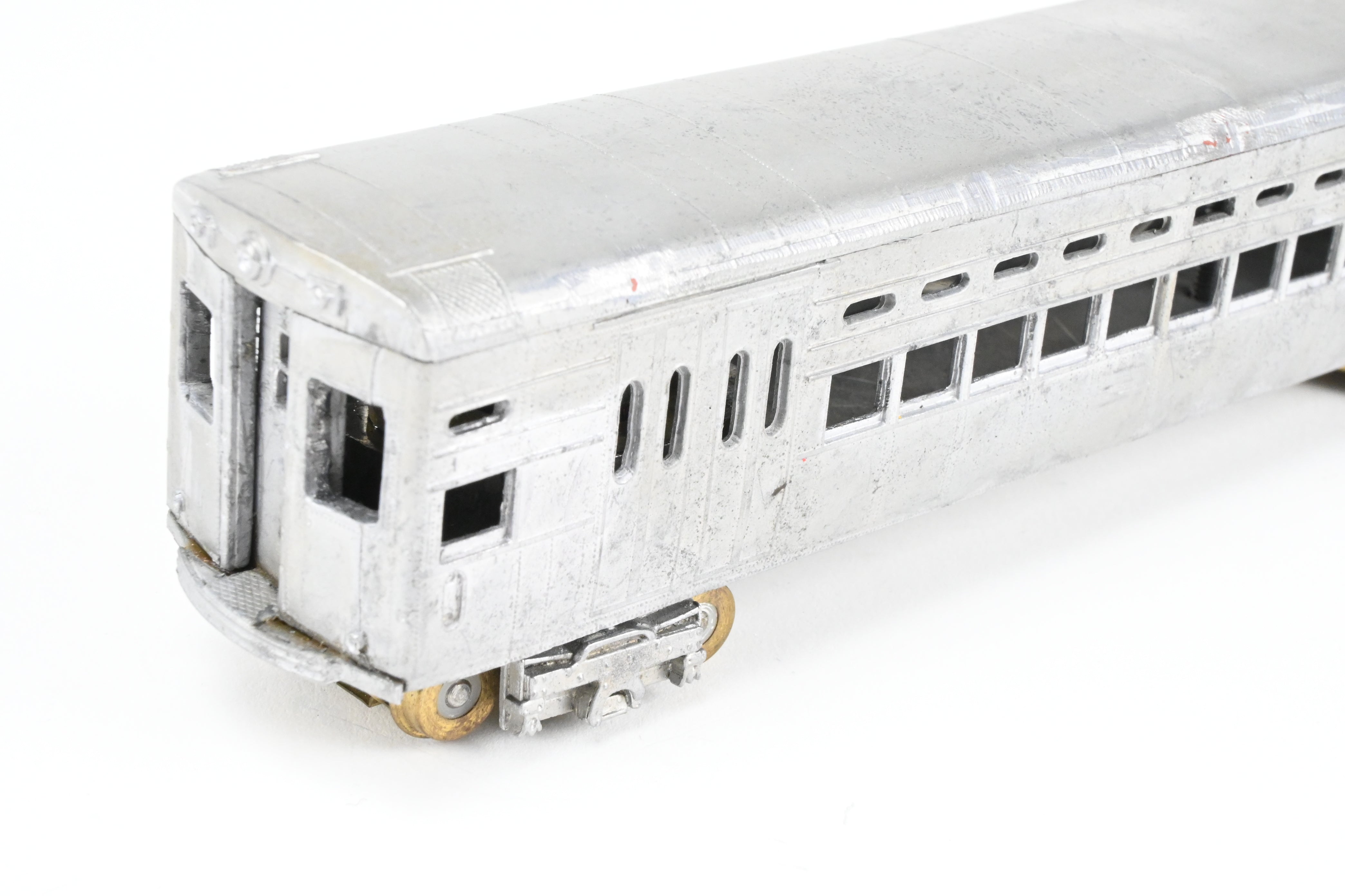 HO Scale Diecast Model Train Set - Chicago Transit Authority 1 - 50 Series Rapid Transit L Two - Car Set by MTS Imports