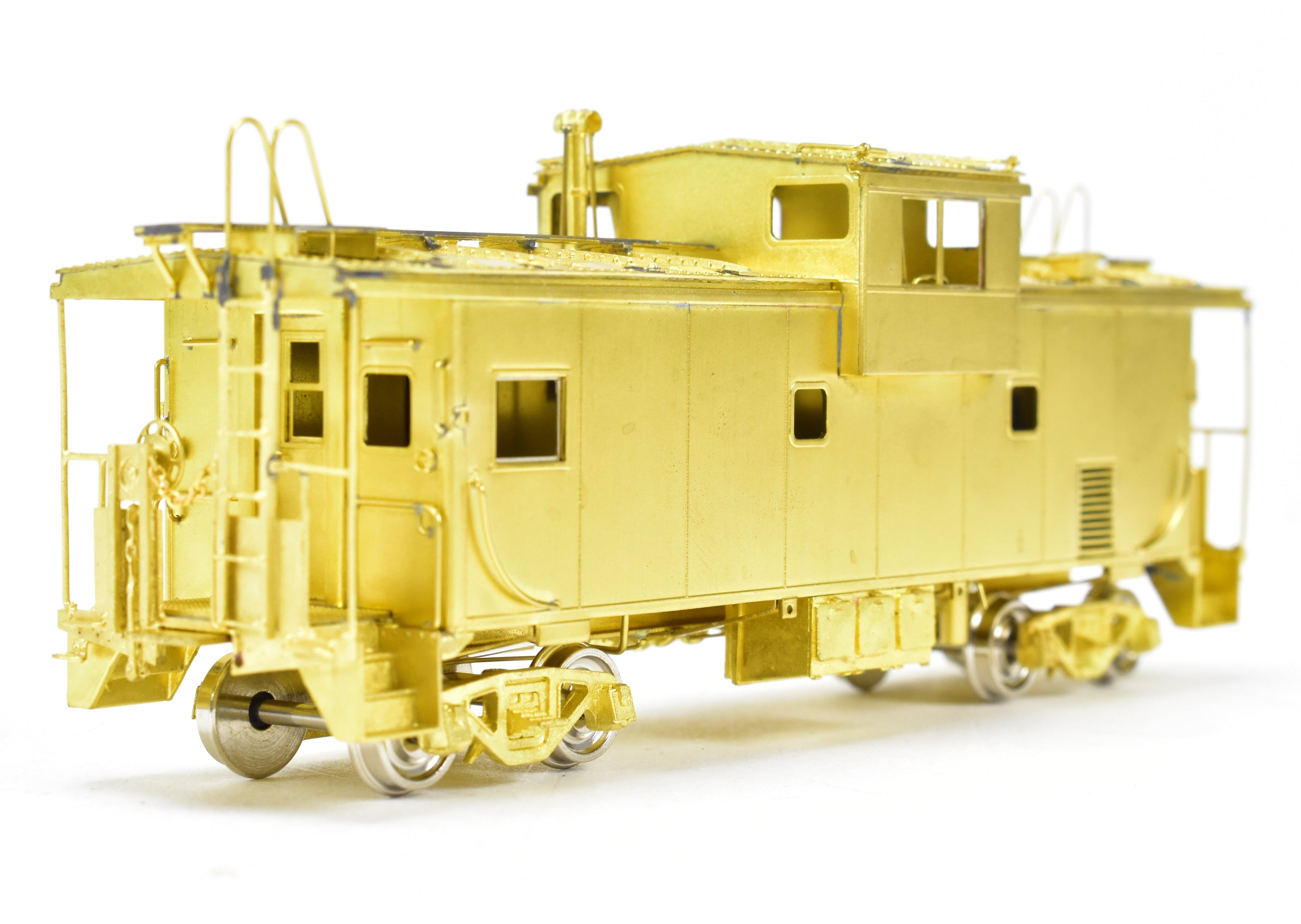 HO Scale Brass Model Railroad Caboose - OMI (Overland Models, Inc.) D&H (Delaware & Hudson) International Wide - Vision Caboose