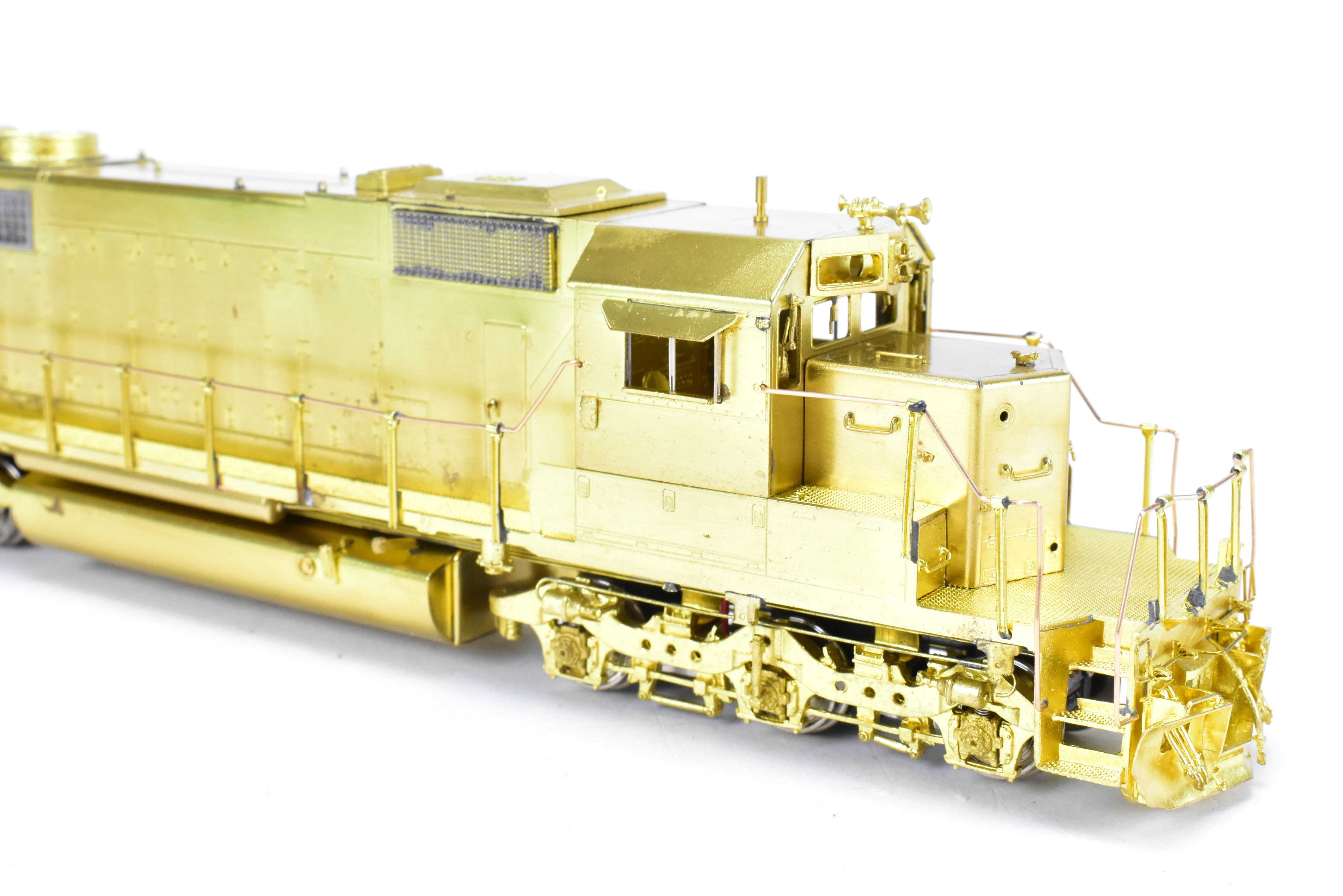 HO Scale Brass Model Train - Overland Models Inc. (OMI) Missouri Pacific EMD SD40-2 Locomotive without Dynamic Brakes and with Early Radiator Screens