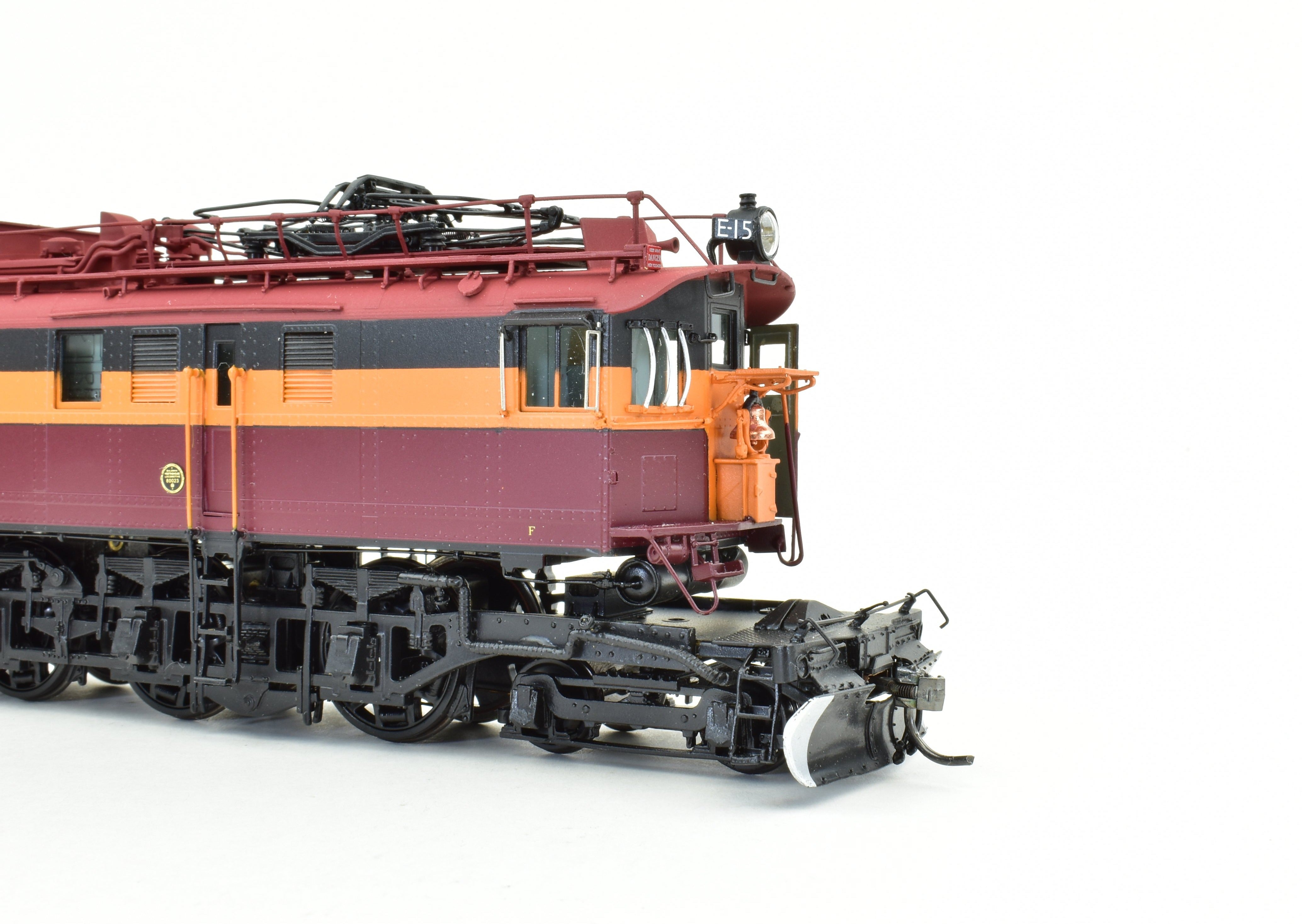 HO Scale Brass Precision Scale Co. Milwaukee Road EP-3 Quill Electric Factory Painted Model