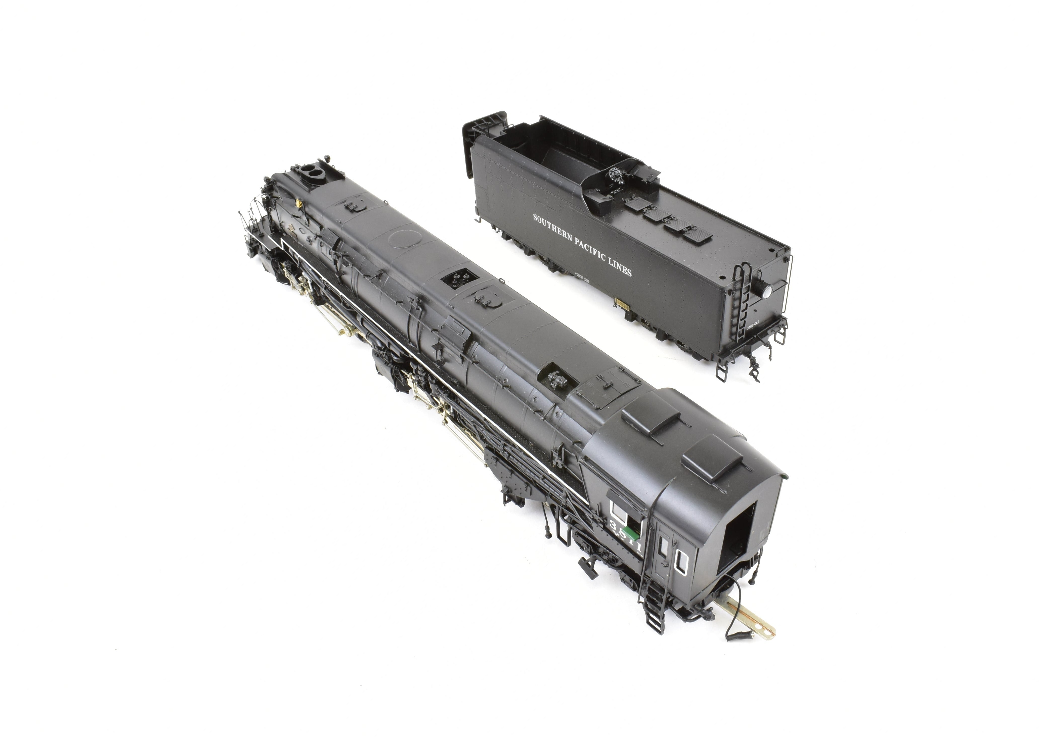 HO Scale Brass Key Imports Classic SP Southern Pacific AC - 9 2 - 8 - 8 - 4 Coal Tender #3811