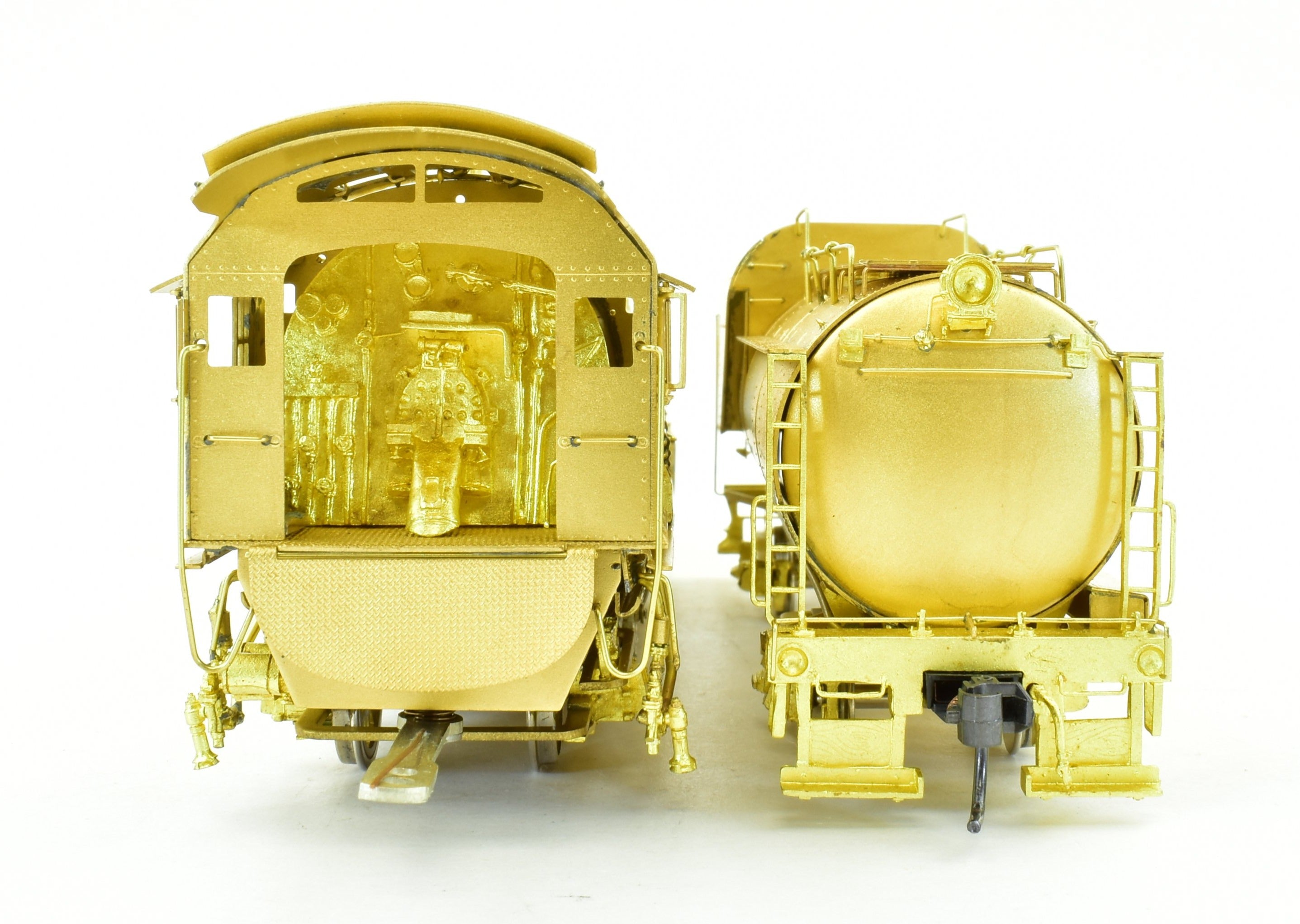 HO Scale Brass Key Imports Chesapeake & Ohio H-6 2-6-6-2 Mallet Steam Locomotive Model with 12VC Vanderbilt Tender